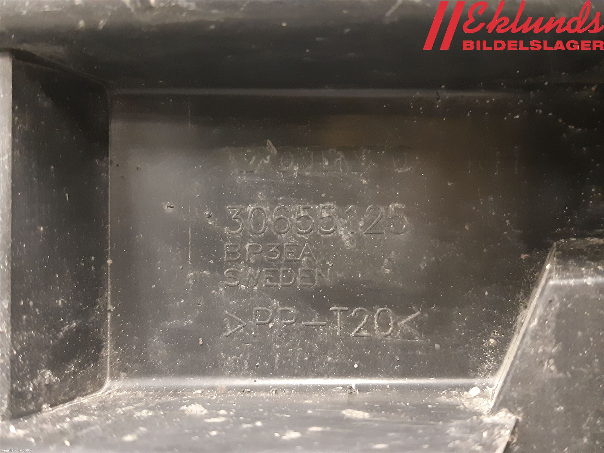 Volvo S80 07-13 Stötfångarfäste Bak Hö