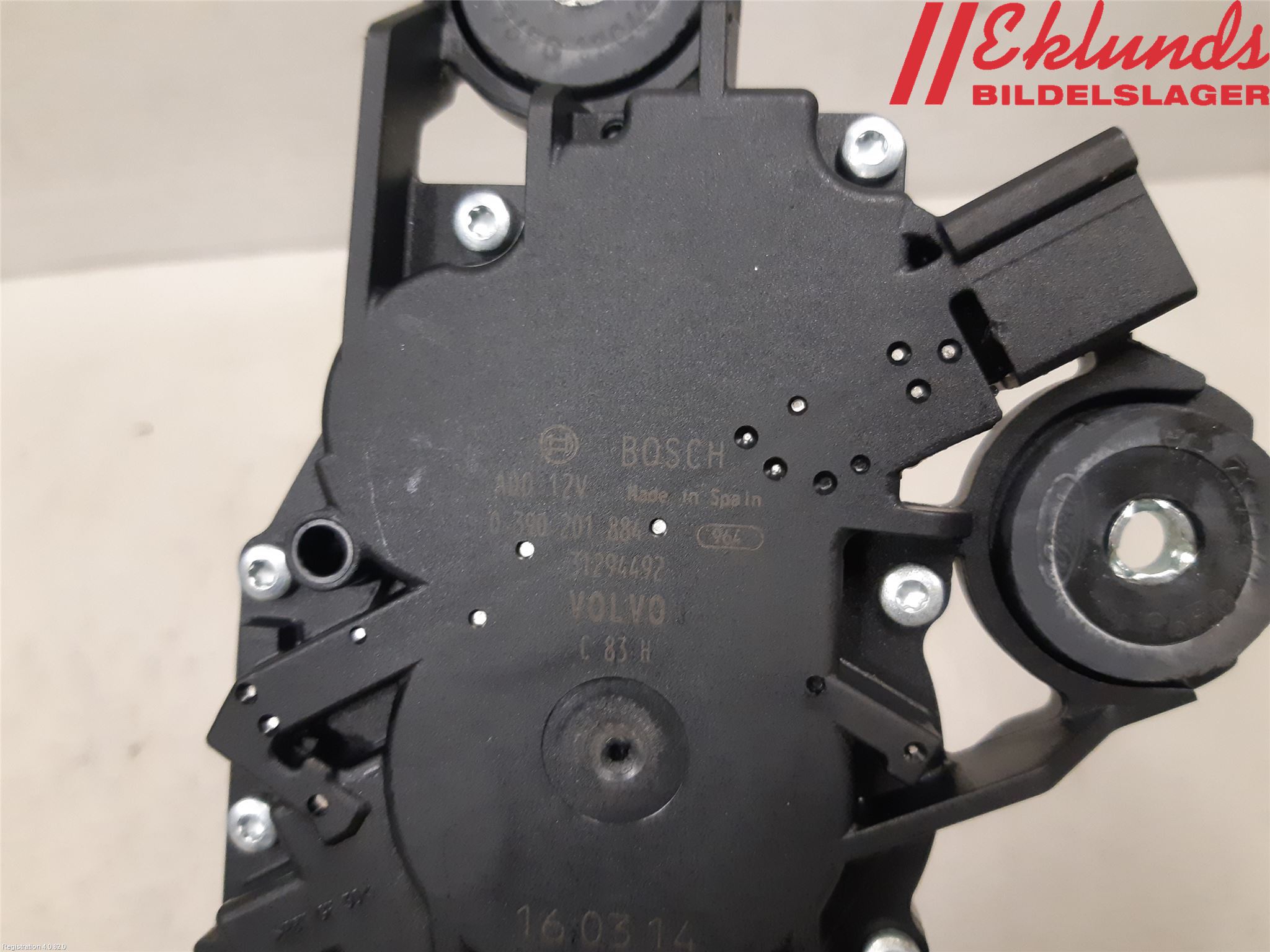 Volvo V40 12-19 Torkarmotor Baklucka