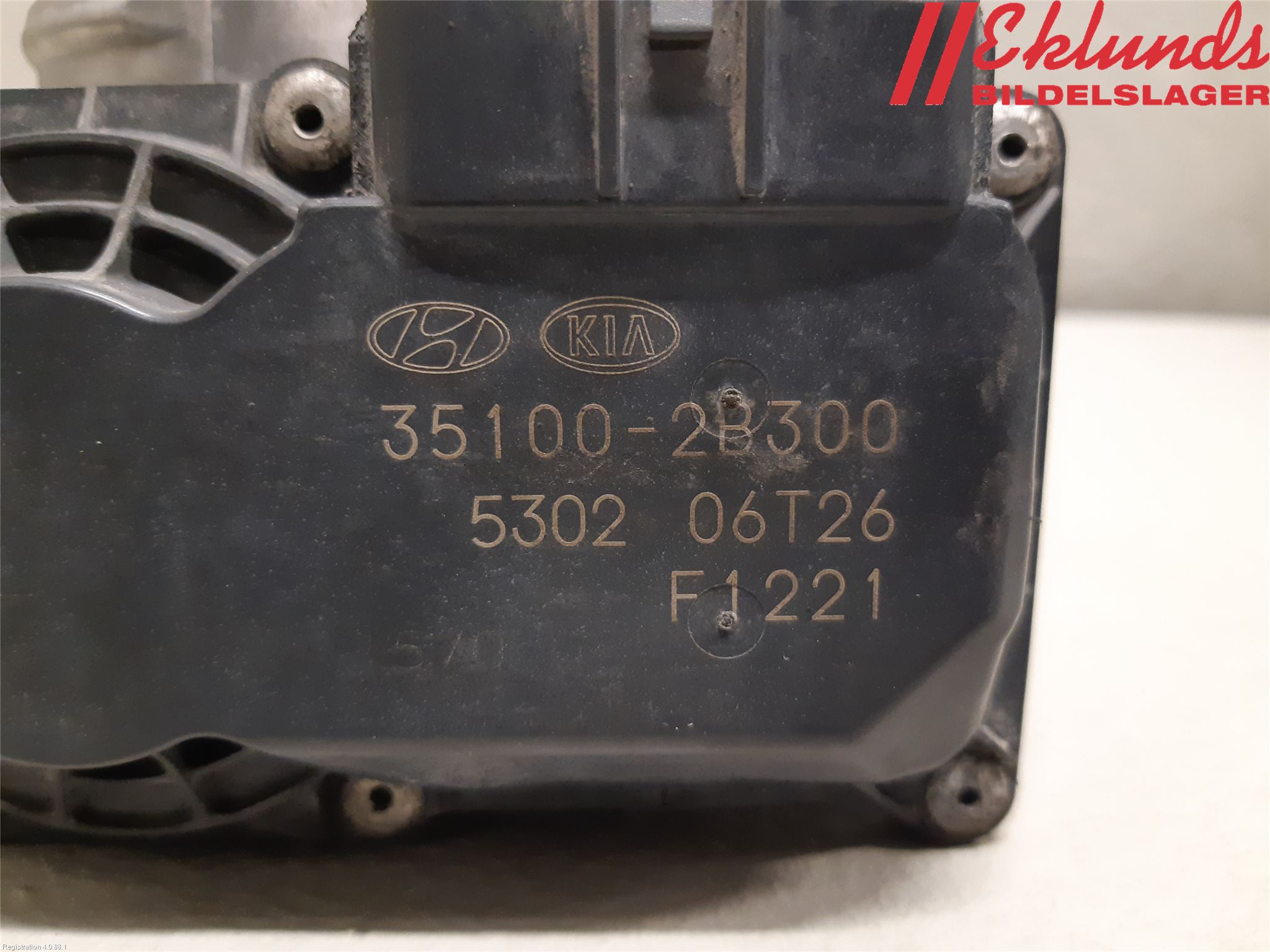 Hyundai TUCSON 05- Injspjällhus