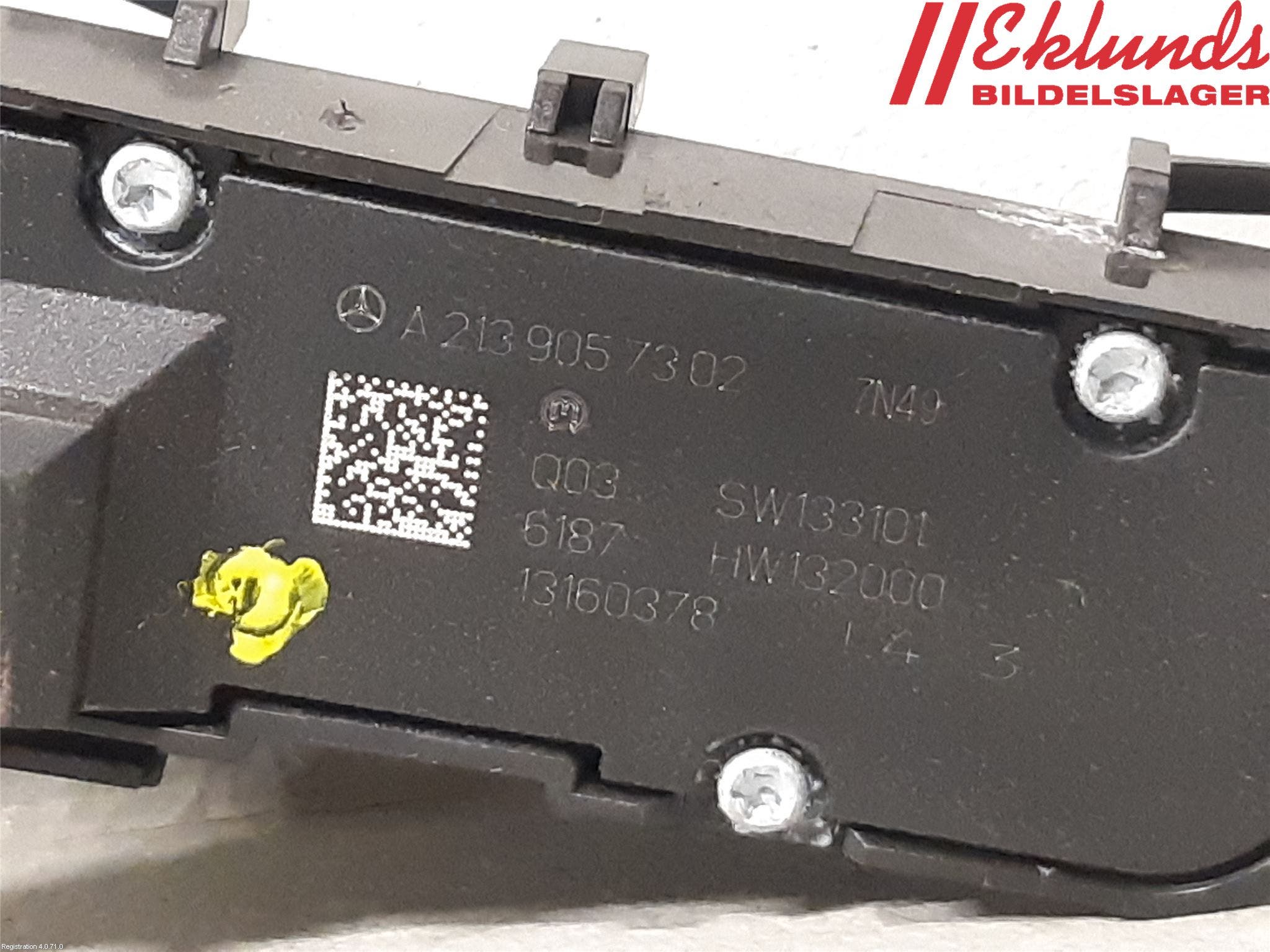 Mercedes-Benz MB VITO/V-KLASS (W640,W447,W448) 14- Strömställare Stolvärme