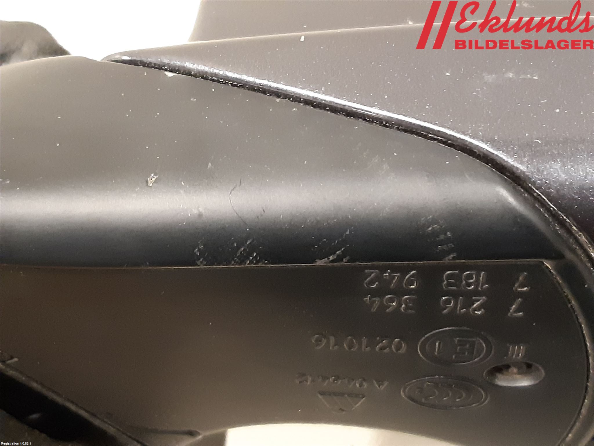 BMW 5 F10/F11/F18 09-17 Spegel Yttre El Vä