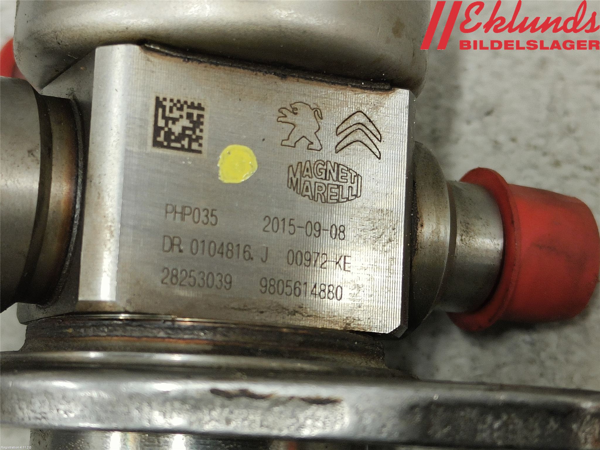 Peugeot 308 14-21 Bränslepump Mek