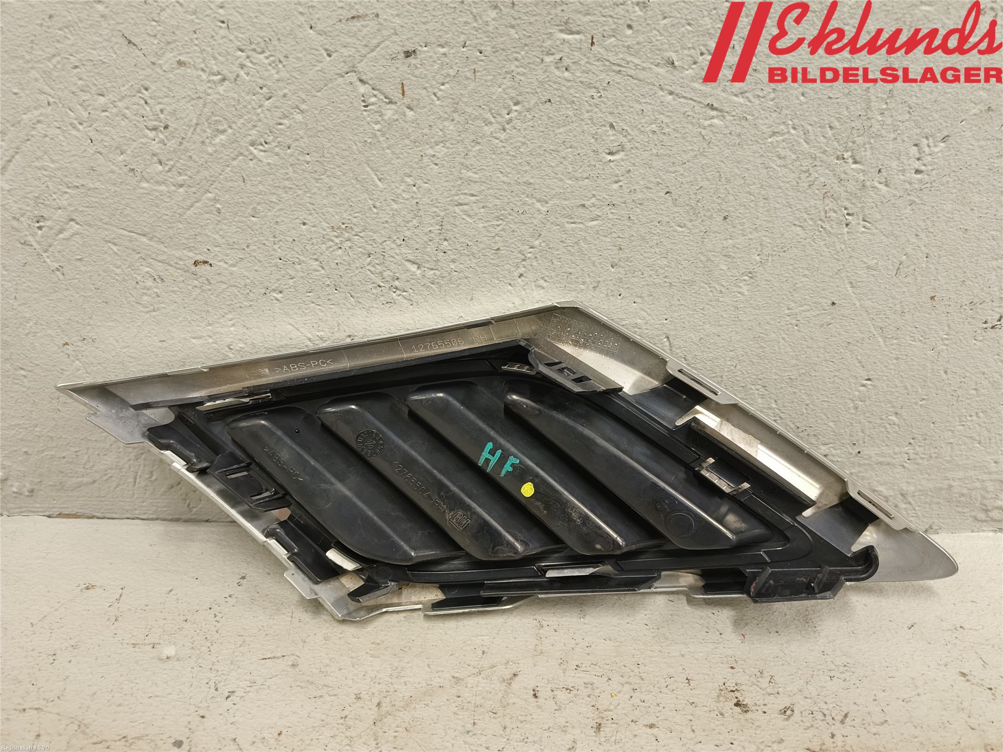 Saab 9-3 VER2/VER3 08-15 Grilldel Höger