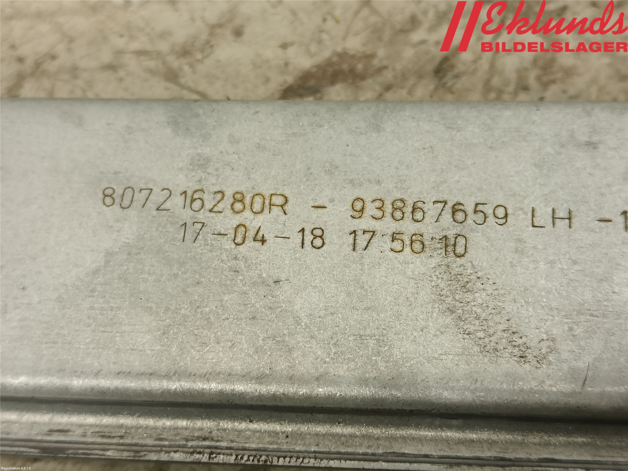 Renault TRAFIC/E-TECH 15- Fönsterhiss El Kompl