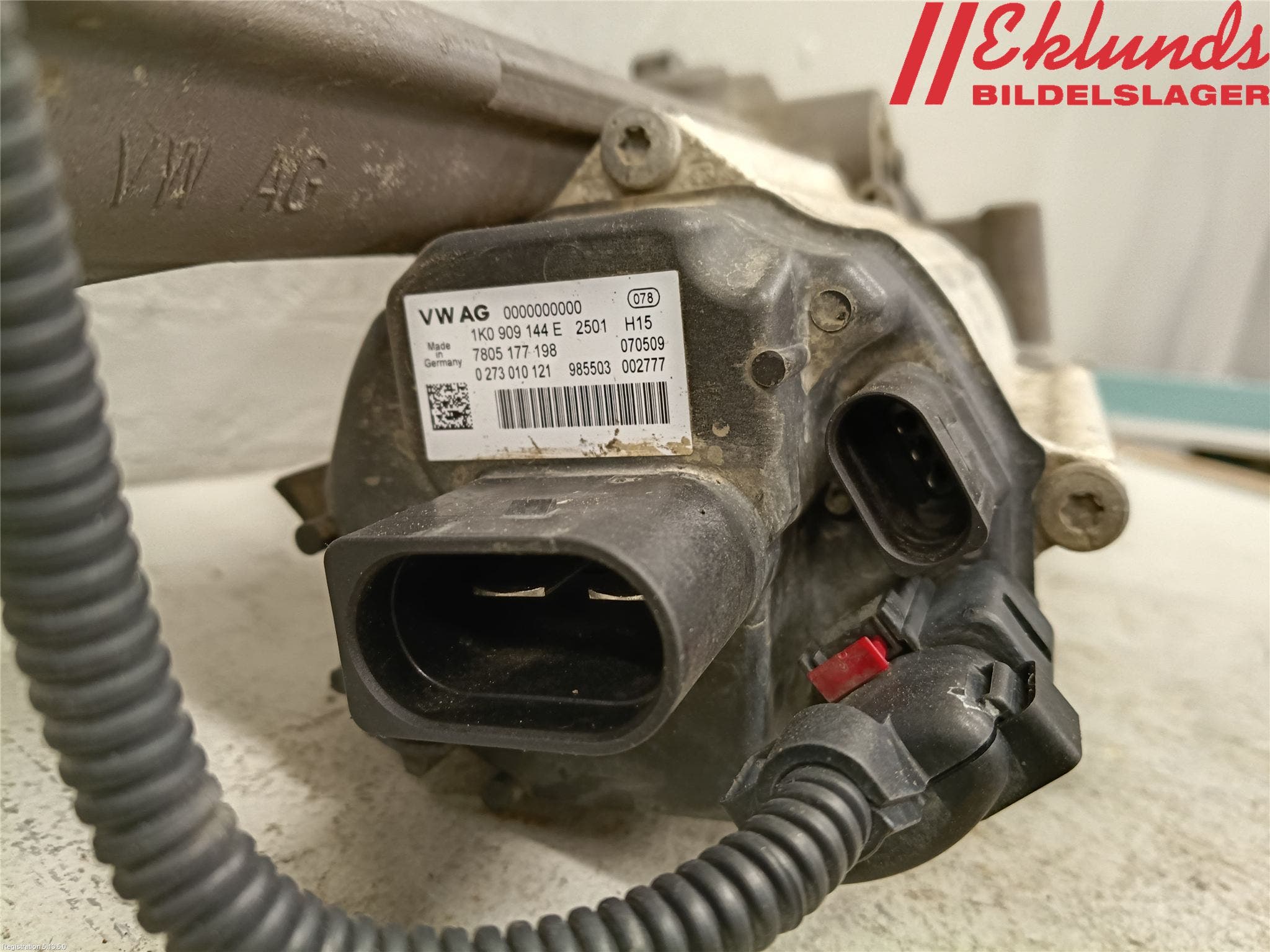 Volkswagen VW GOLF VI 09-13 Styrväxel-Snäcka Elektrisk