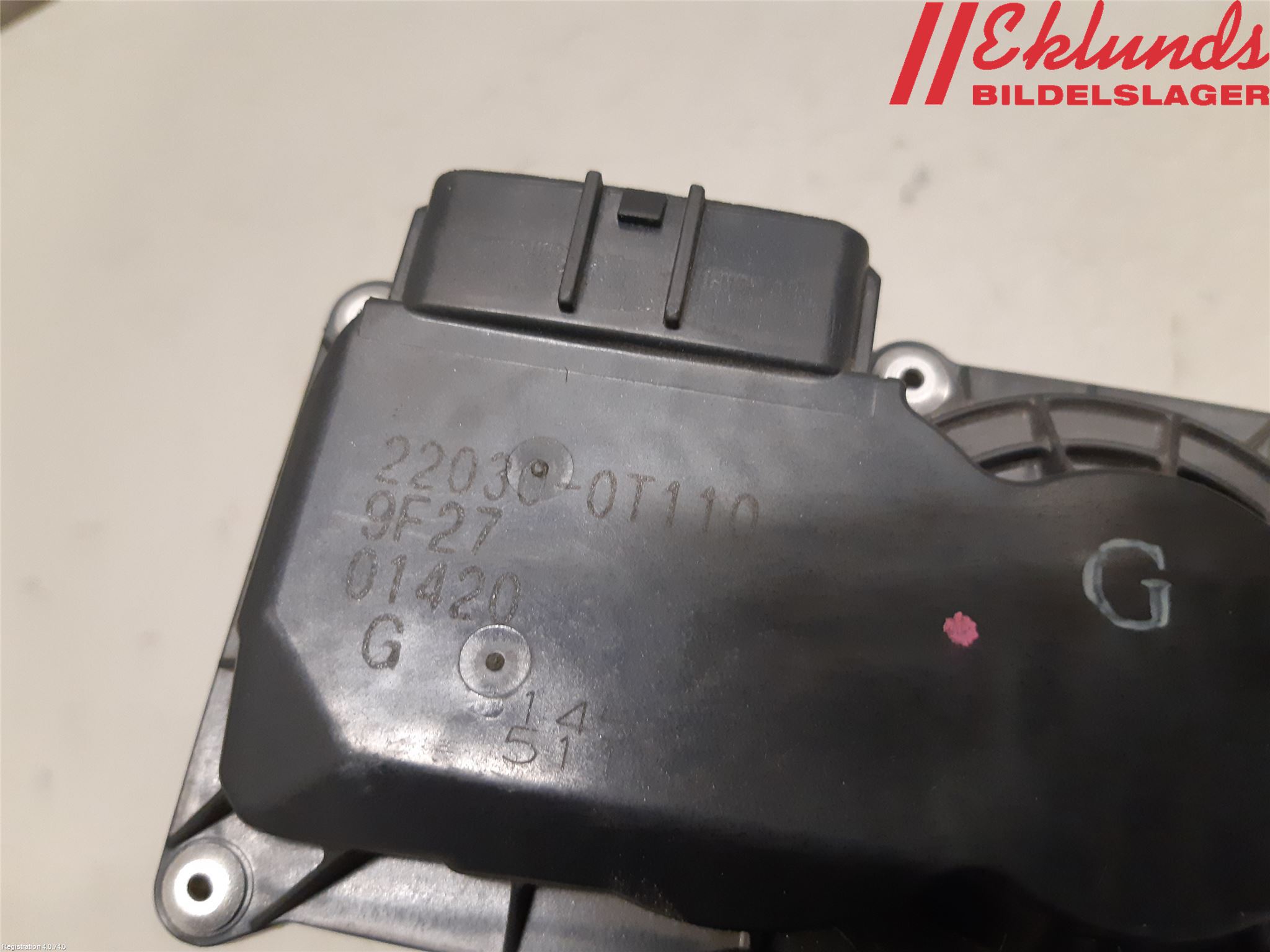 Toyota COROLLA 19- Injspjällhus