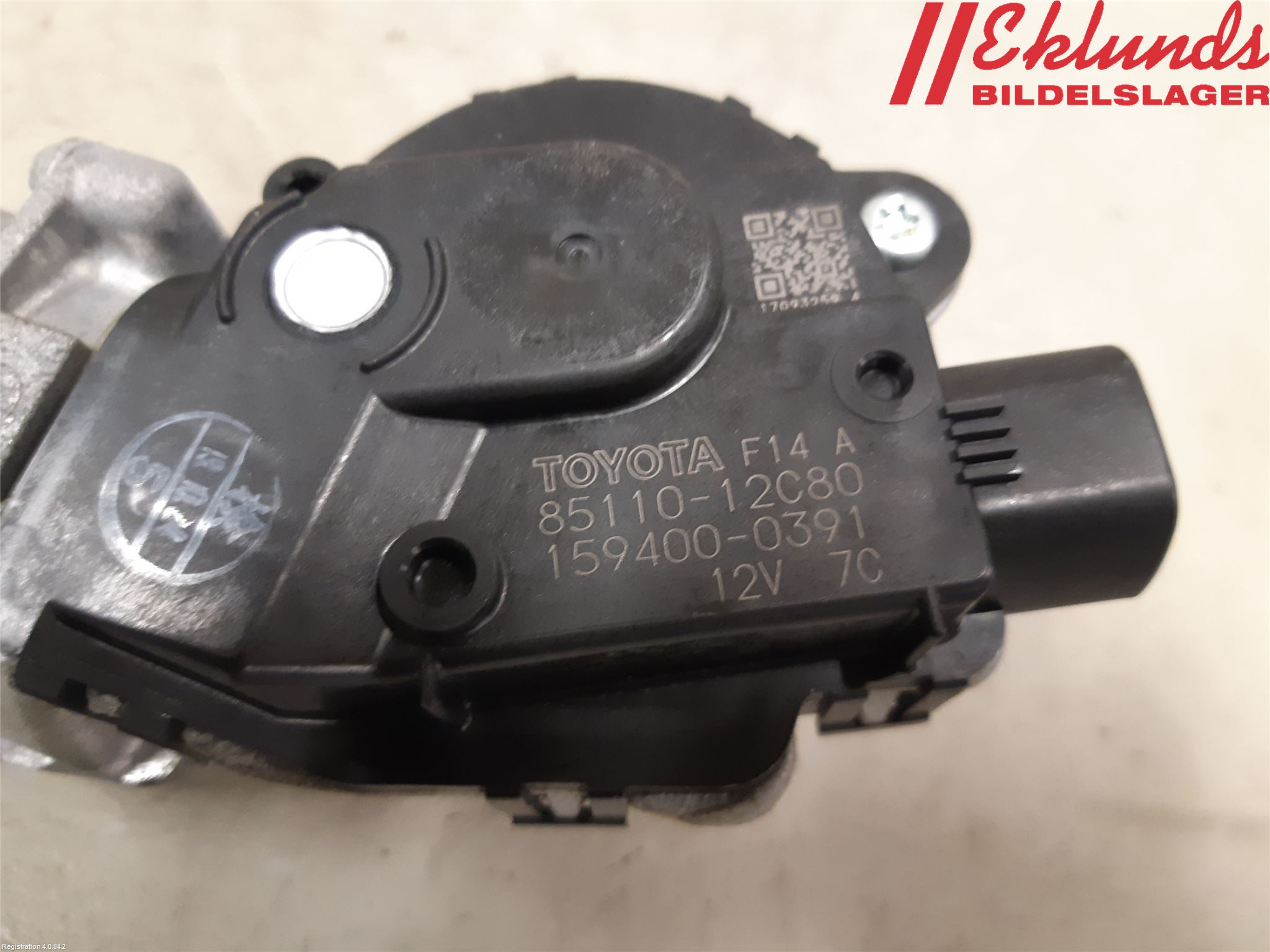 Toyota COROLLA 19- Torkarmotor Vindruta