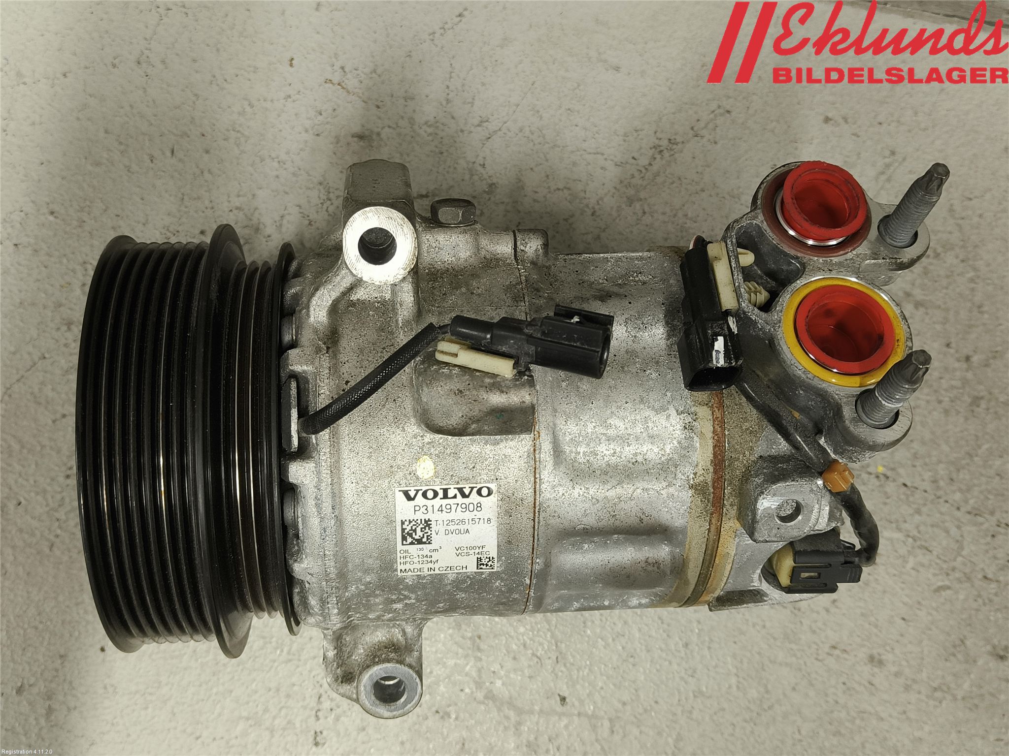 Volvo V60 19- Ac Kompressor