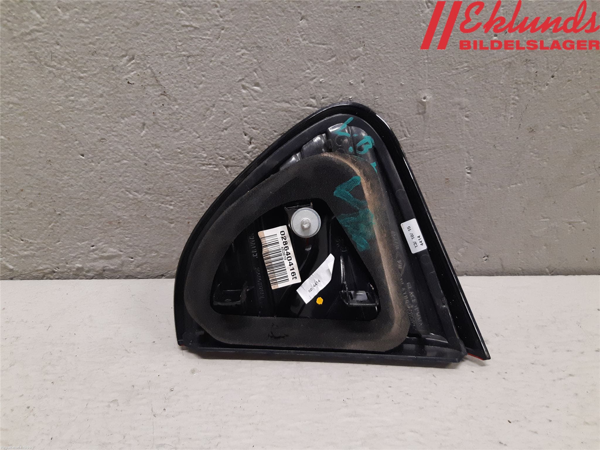 Renault CAPTUR 13-19 Bakljus Lucka Vä