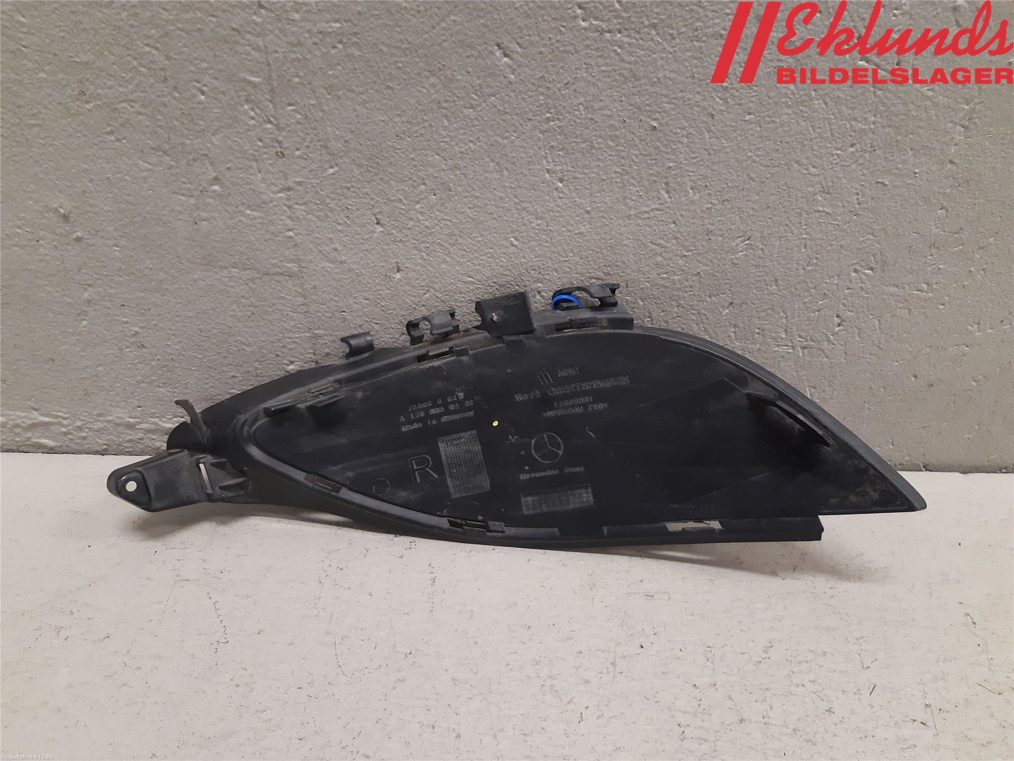 Mercedes-Benz MB A-KLASS (W176) 13-18 Stöt Utfyllnad-List-Grill