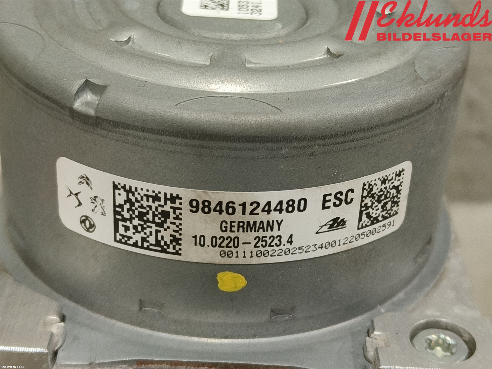 Peugeot 208/E-208 20- Abs Hydraulaggregat