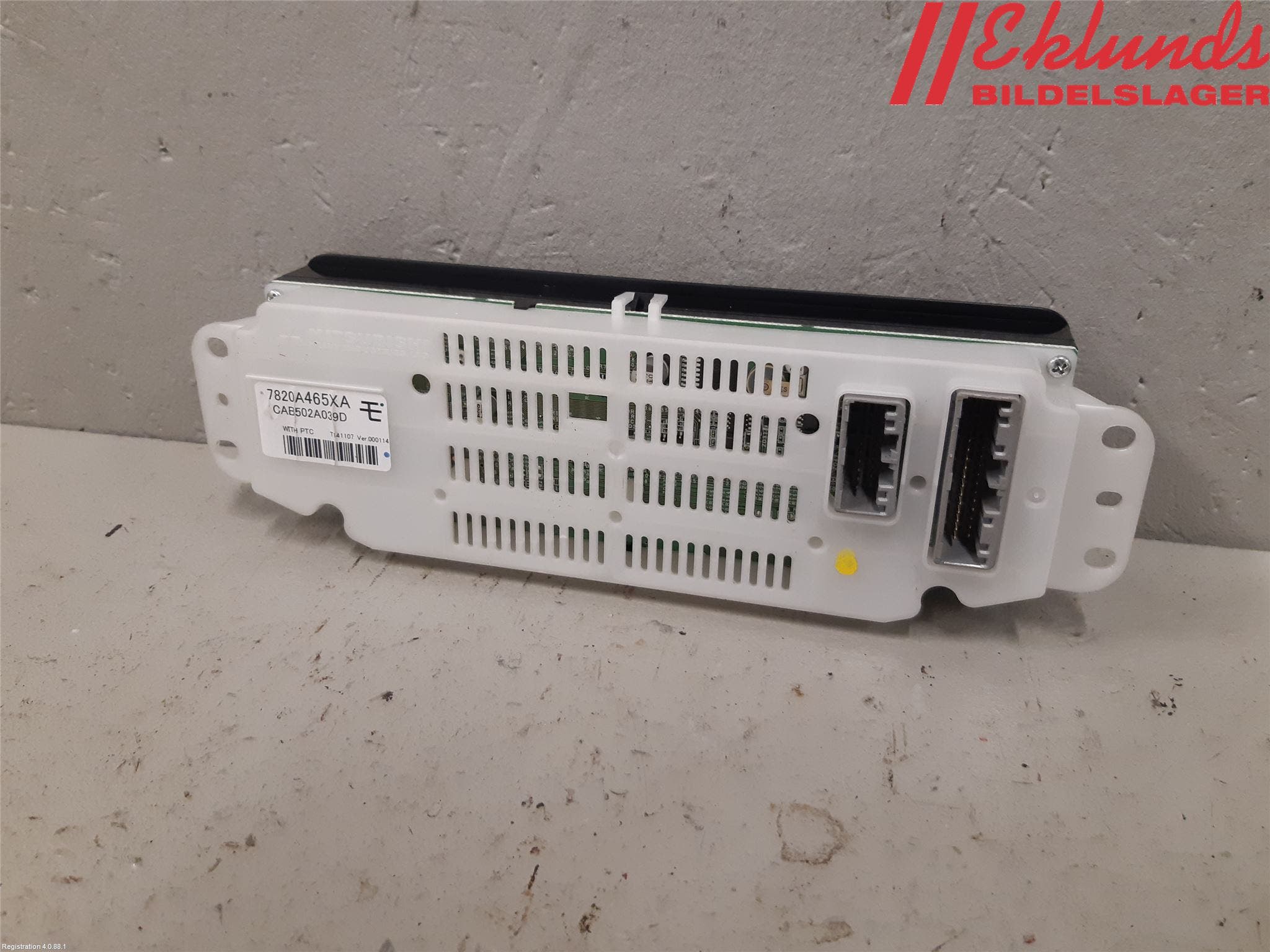 Mitsubishi OUTLANDER 13-21 Ac Styrenhet Ac Manöveren