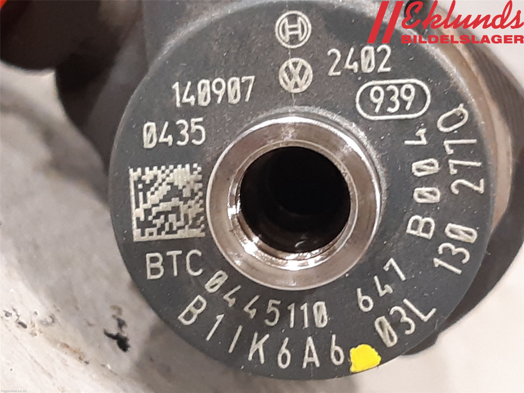 Volkswagen VW PASSAT 11-14 Injspridare