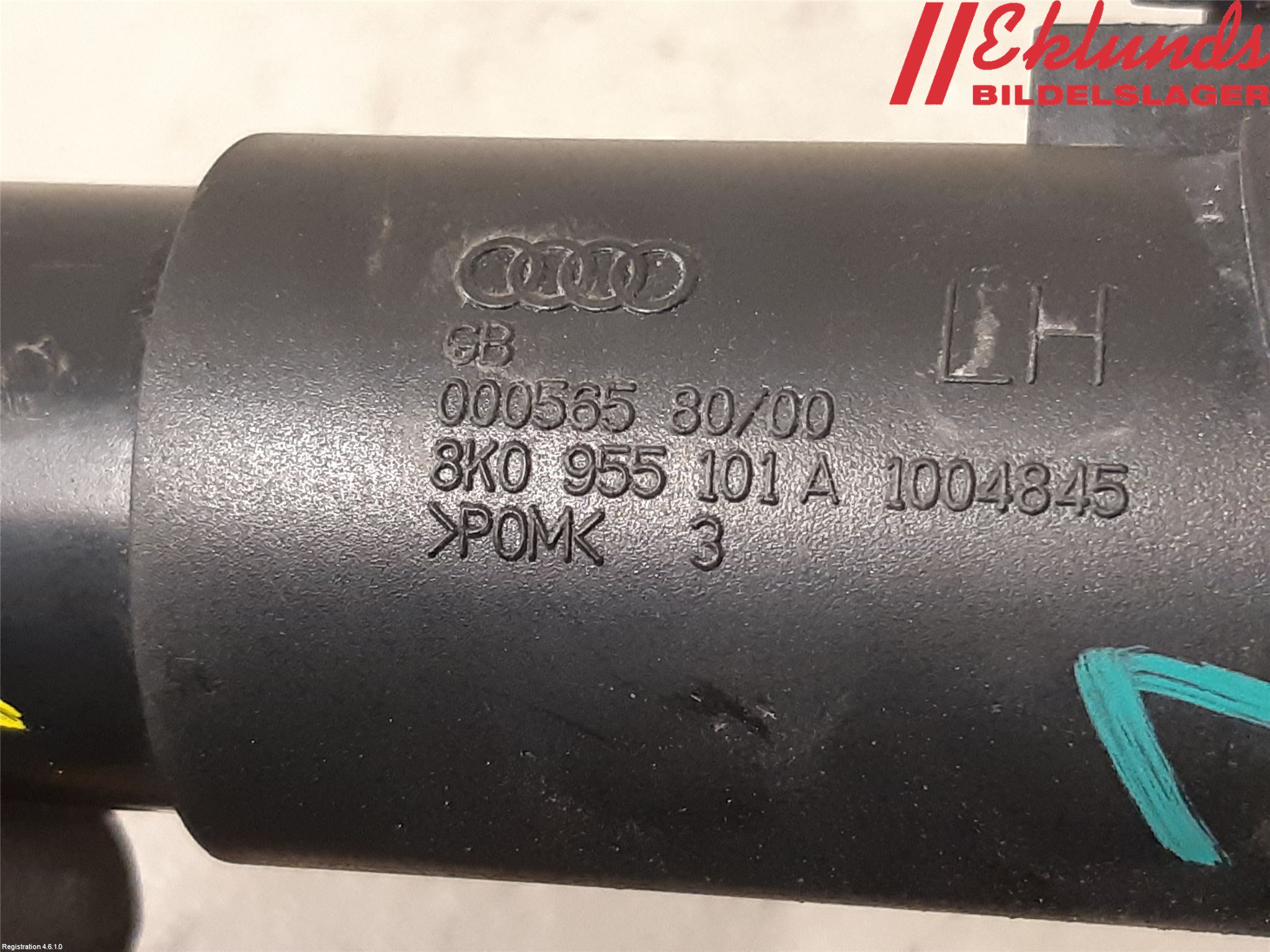 Audi A4/S4 08-11 Spolarmunstycke Strålkastare