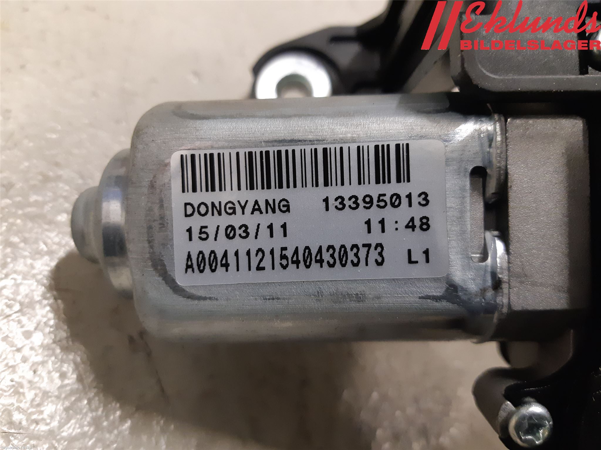 Opel ASTRA J 10-15 Torkarmotor Baklucka