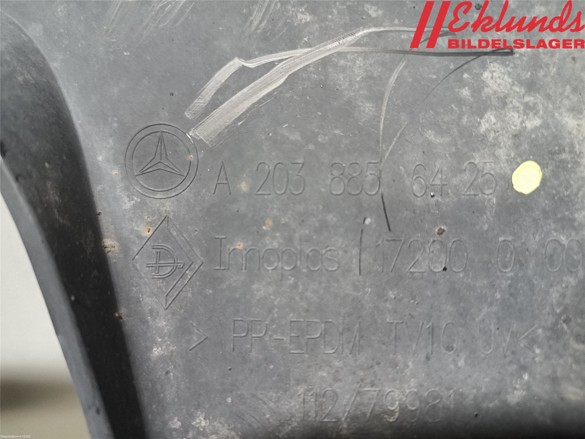 Mercedes-Benz MB CLC-KLASS (CL203) 08-11 Spoiler Bak
