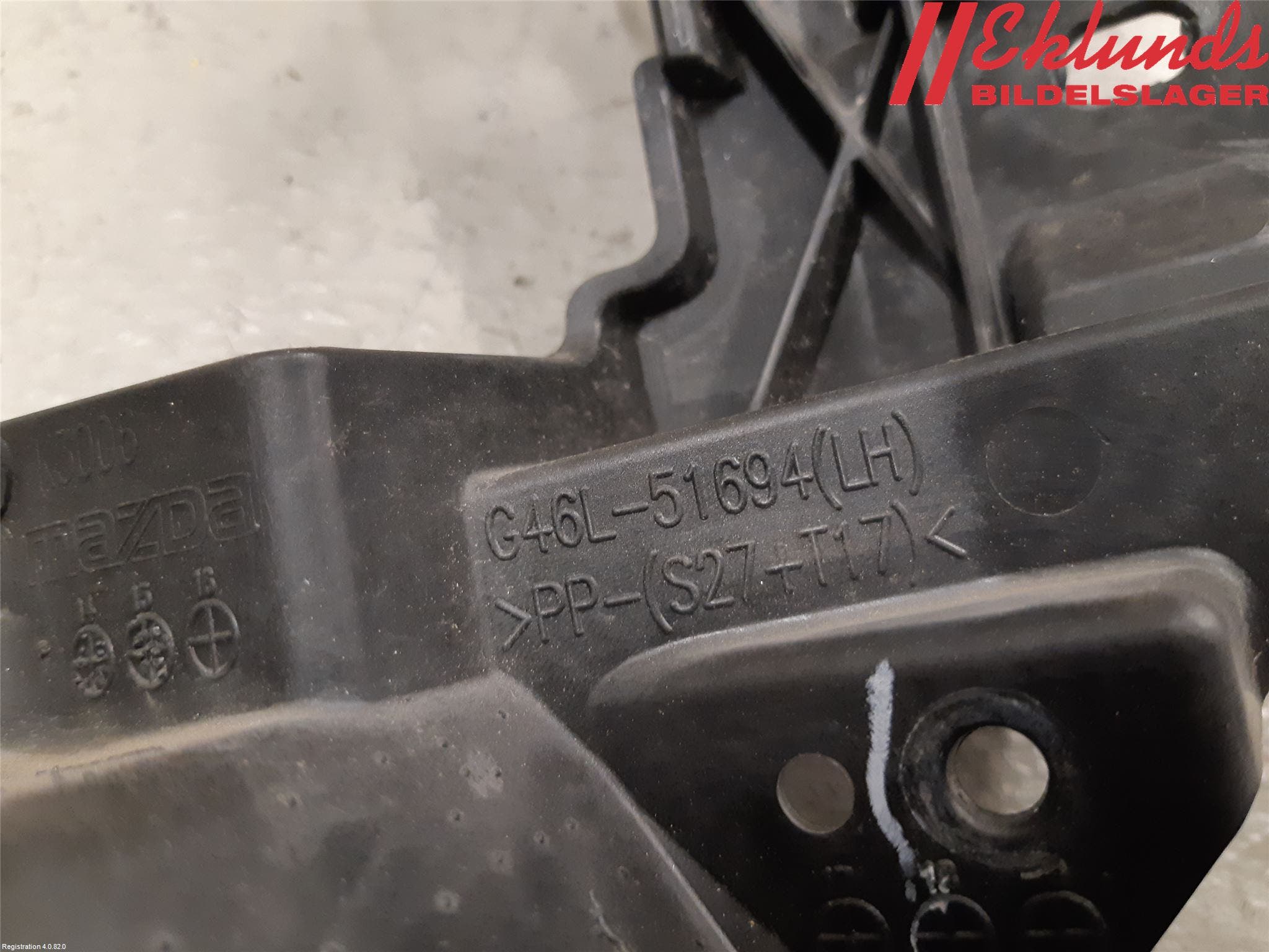 Mazda 6 13- Dimljussarg Fram