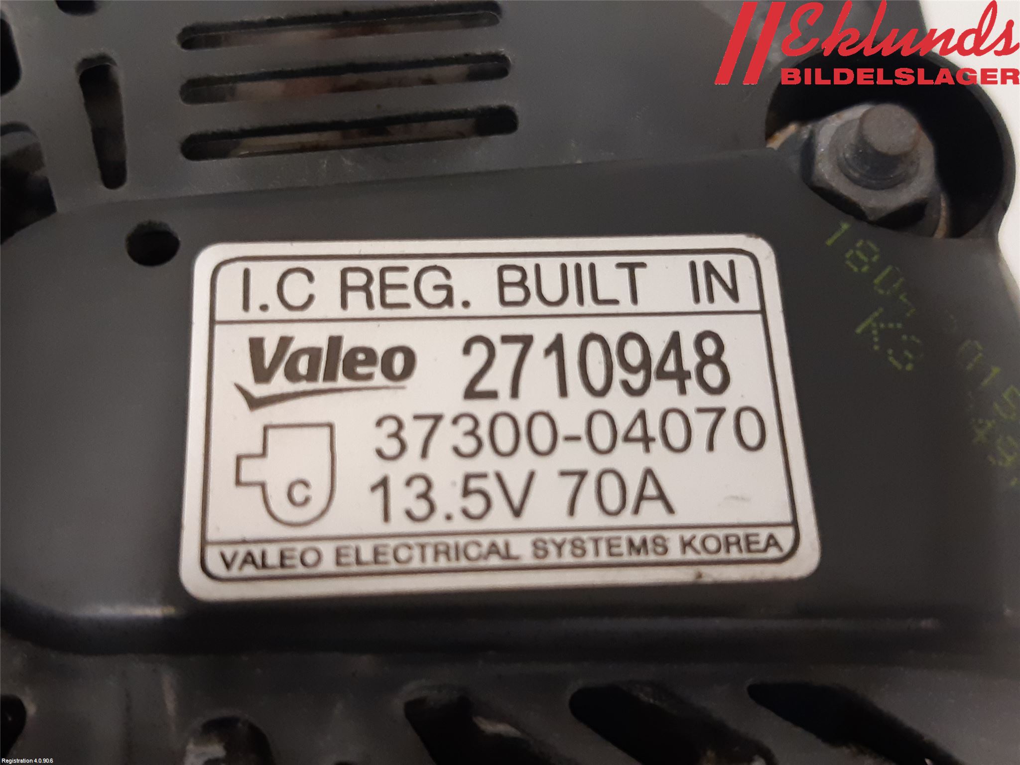 Kia PICANTO 17- Generator
