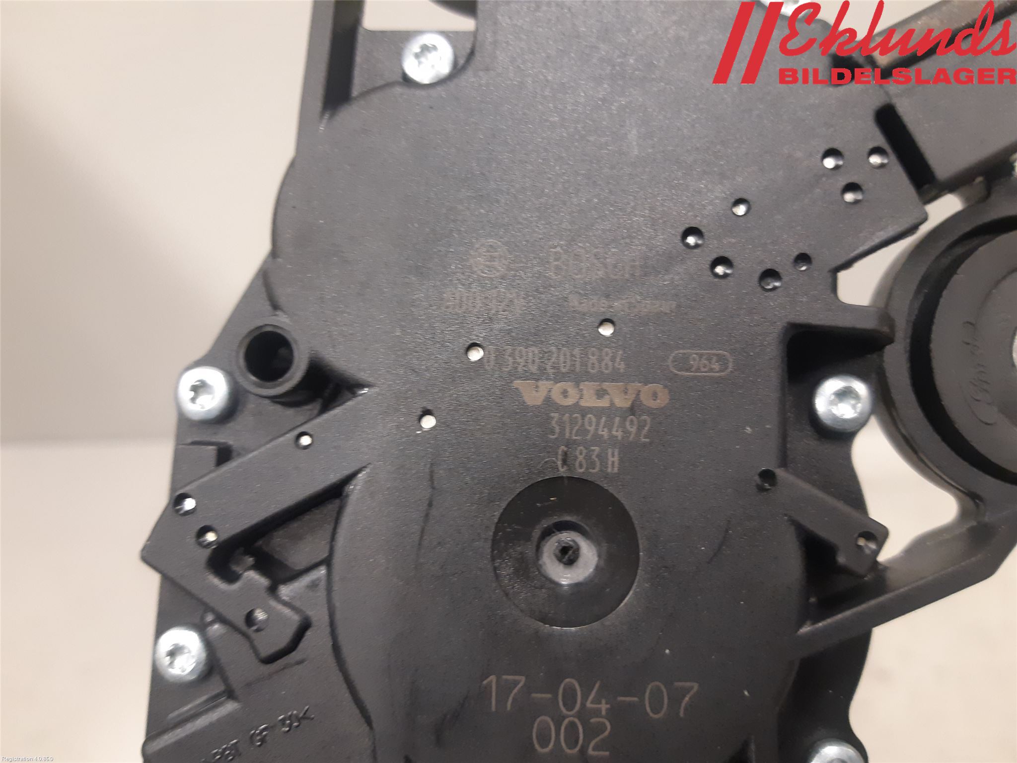 Volvo V40 12-19 Torkarmotor Baklucka