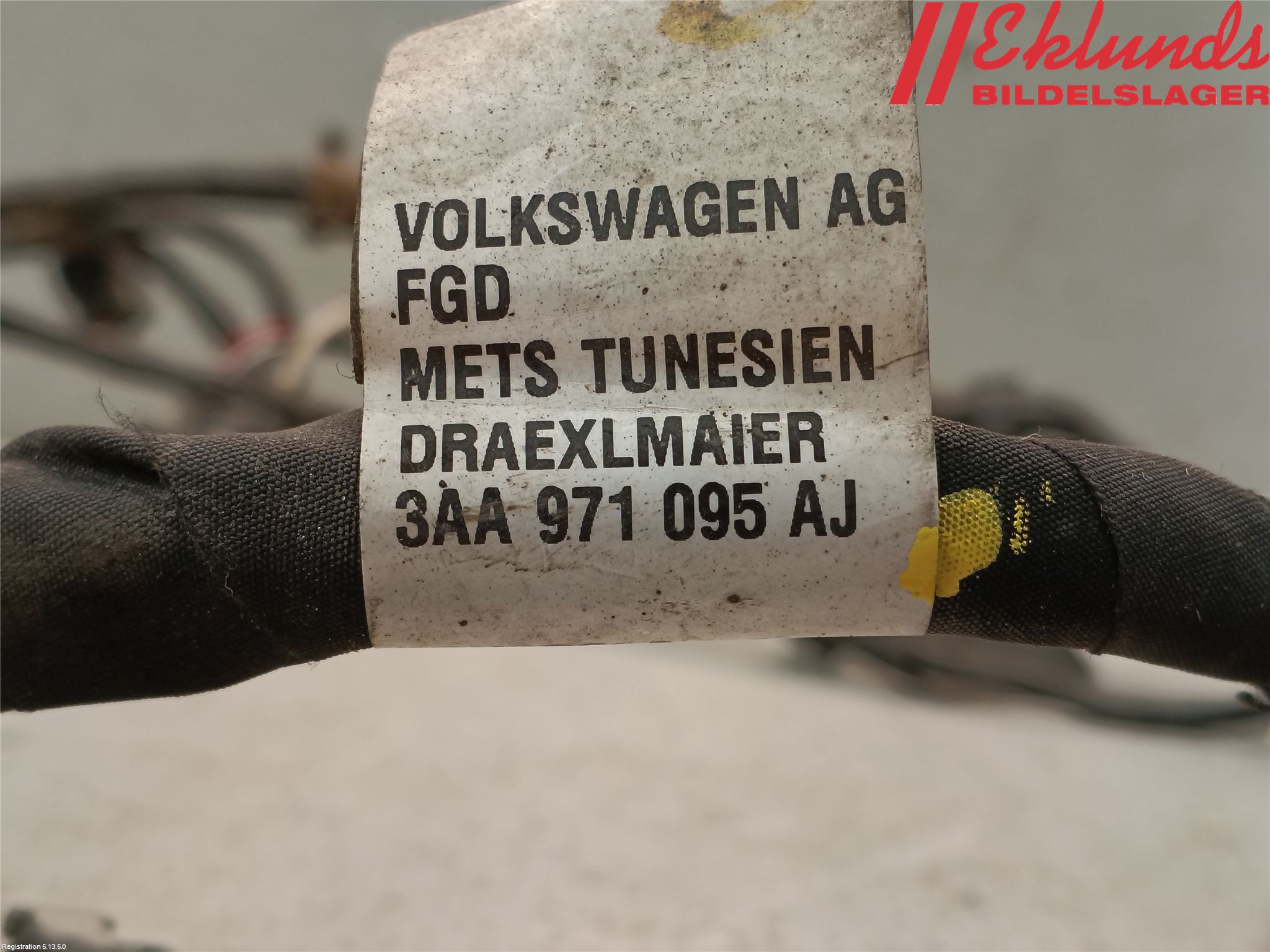 Volkswagen VW PASSAT 11-14 Kabelhärva