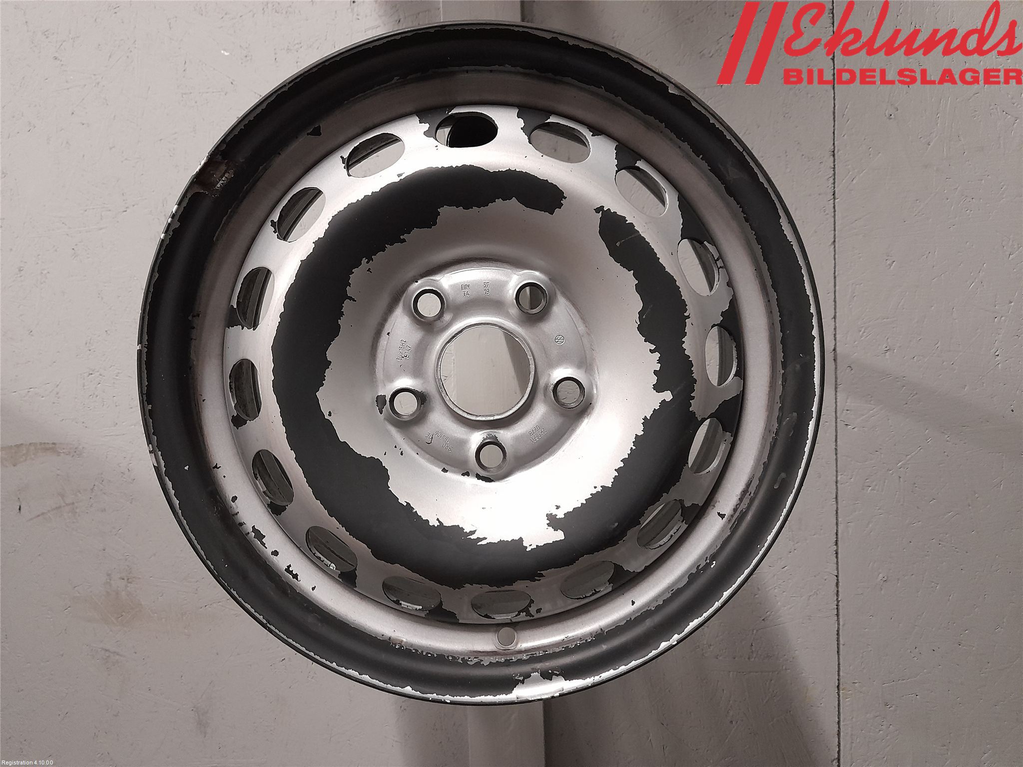 Volkswagen VW CADDY 16-20 Fälgsats Plåt