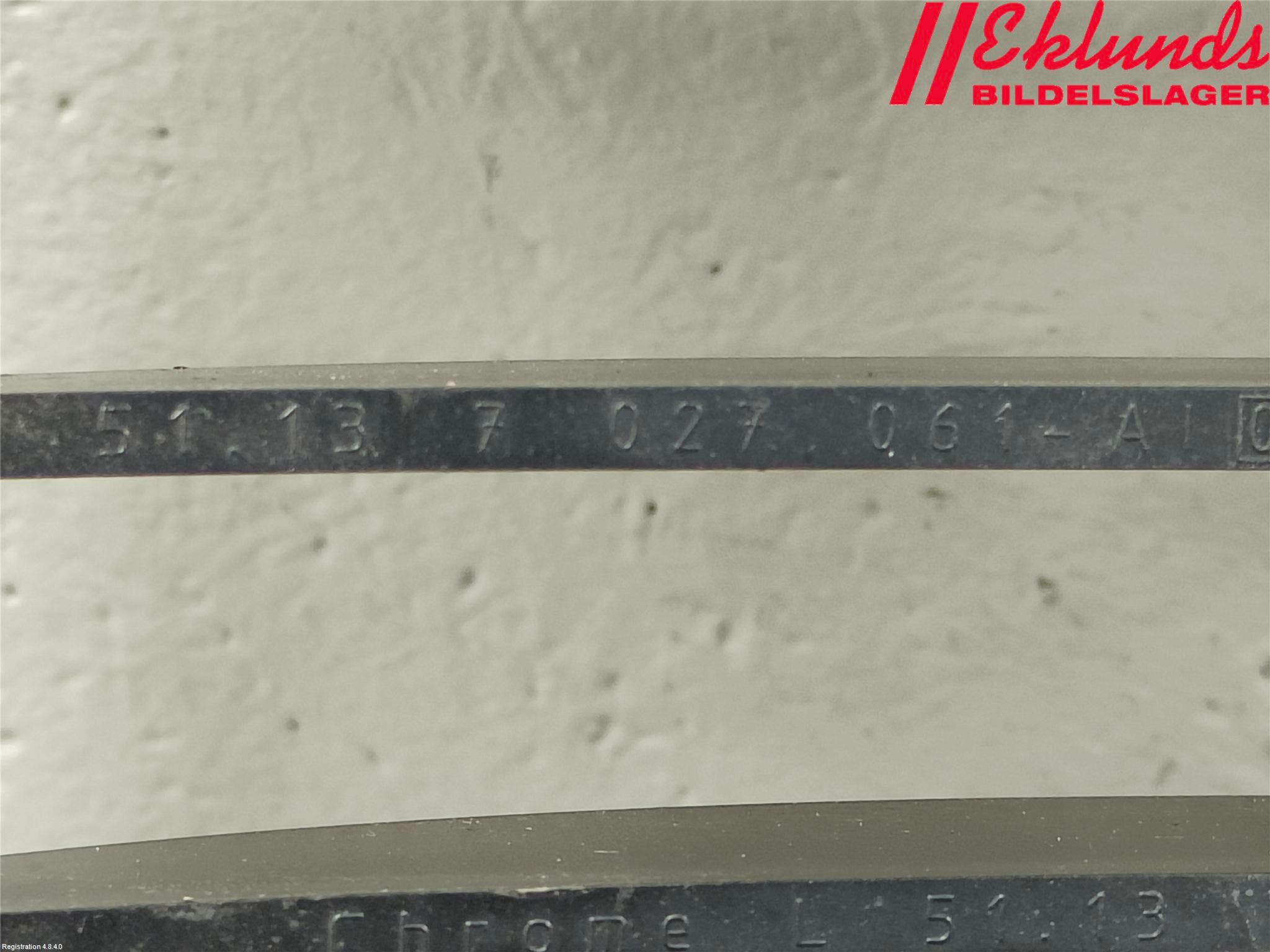 BMW 5 E60/61 Sed/Tou 02-10 Grilldel Mitt