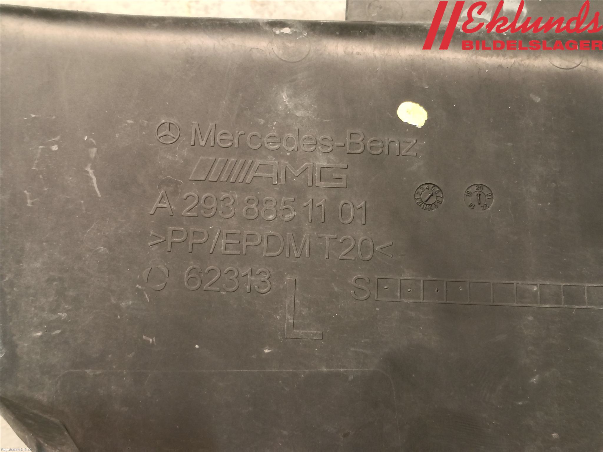Mercedes-Benz MB EQC (N293) 20- List Fram-Huv-Front