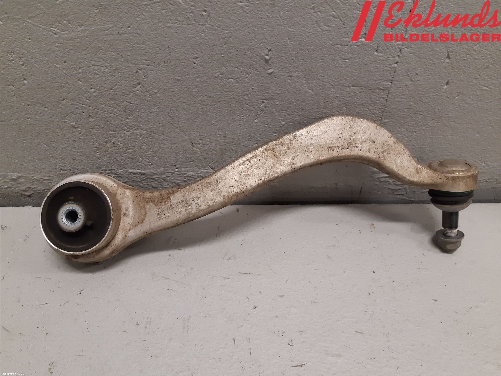 BMW 3 G20/G21/G80/G81 19- Bärarm Fram Undre Hö