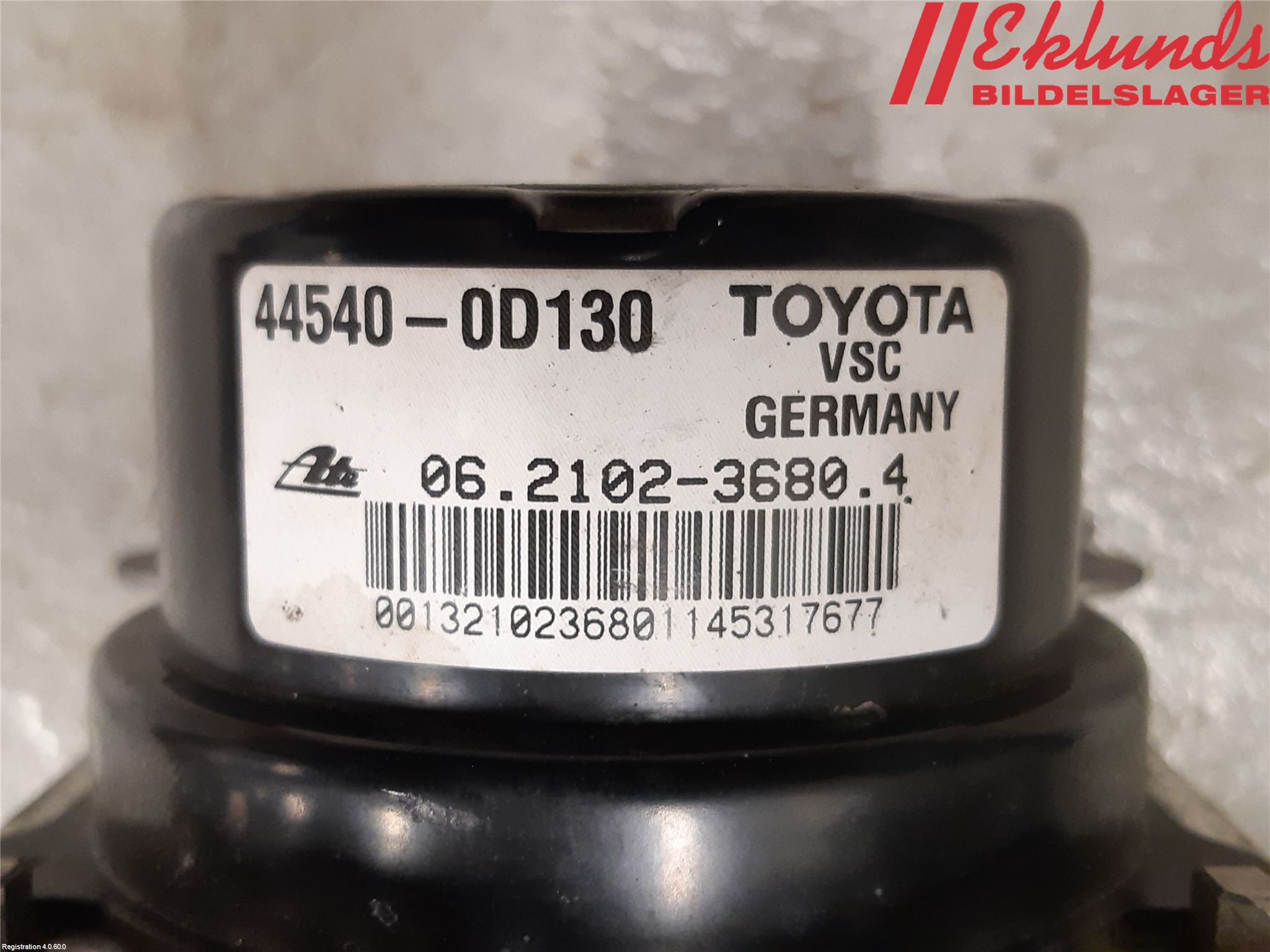 Toyota YARIS XP130 15-20 Abs Hydraulaggregat
