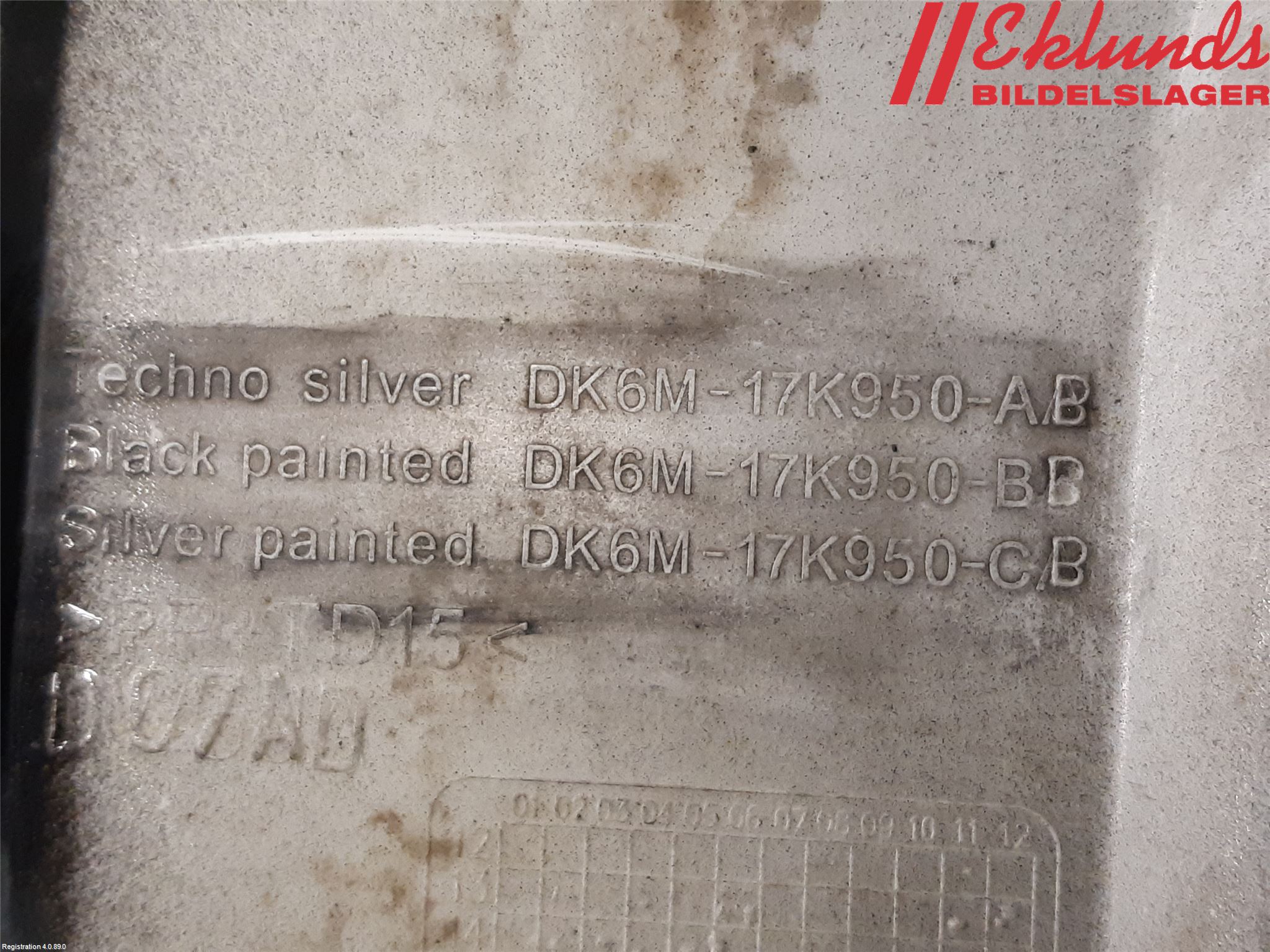 Landrover RANGE ROVER SPORT (L494) 14-22 Stöt Utfyllnad-List-Grill