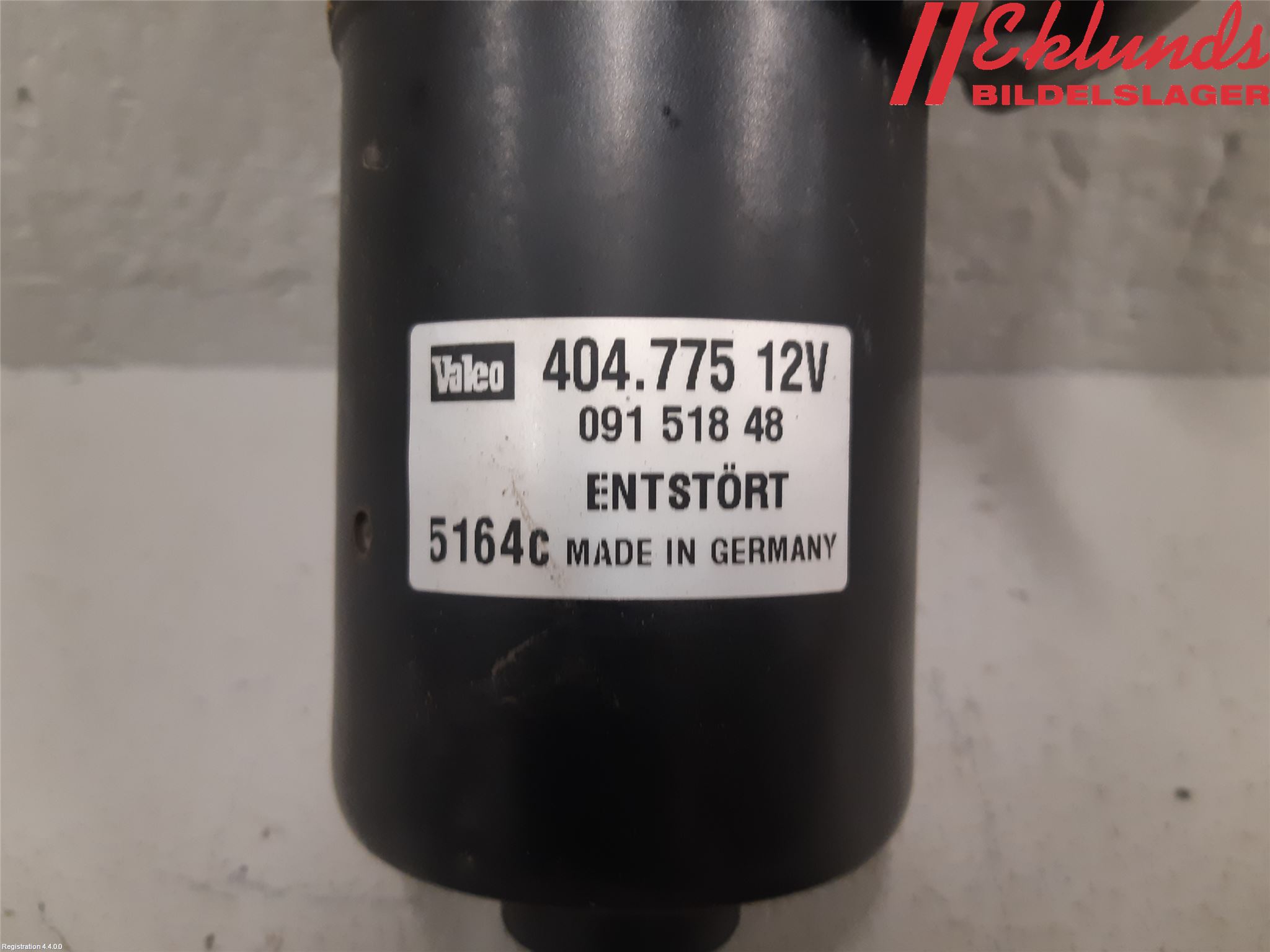 Volvo V70 00-04 Torkarmotor Vindruta