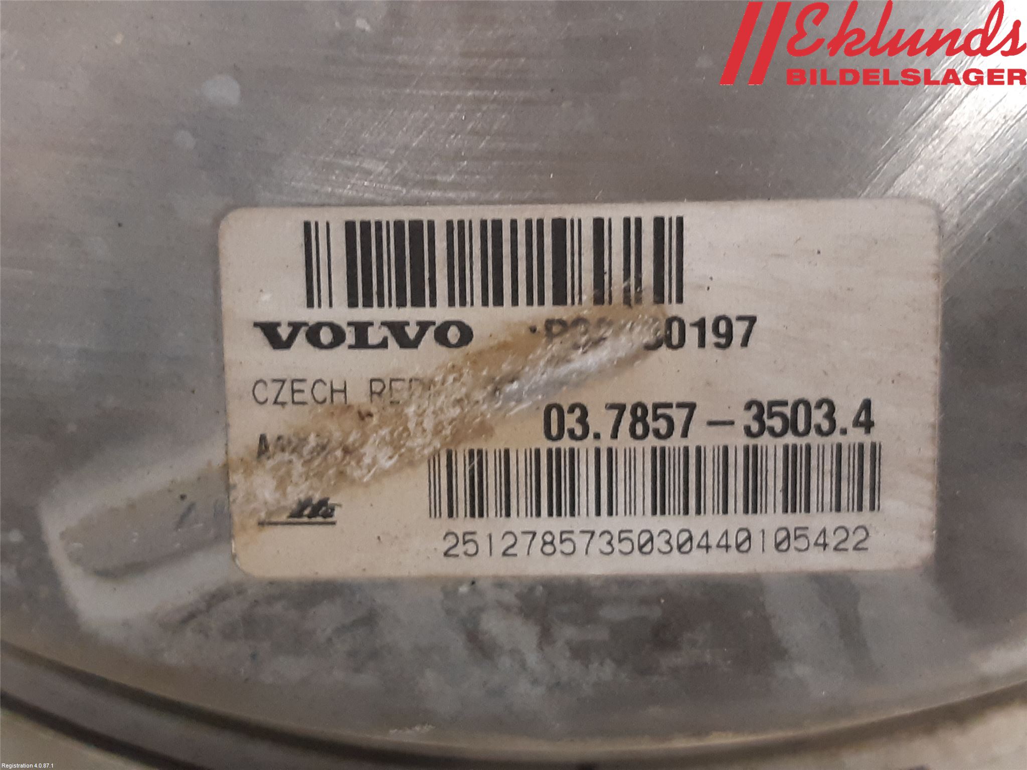 Volvo V60 CROSS COUNTRY 19- Bromsservo