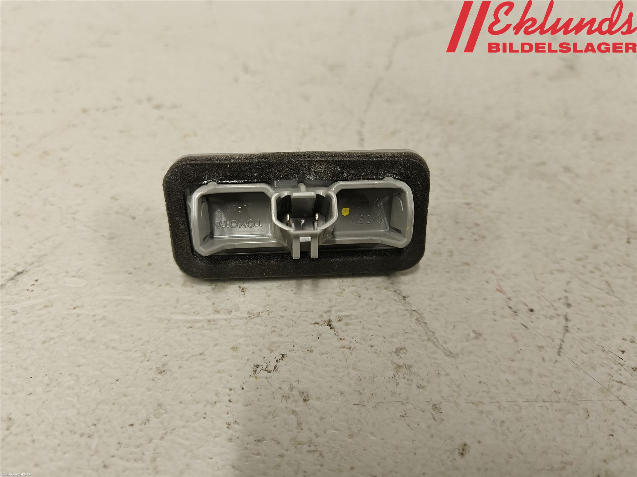 Toyota RAV4 19- Skylt Belysning