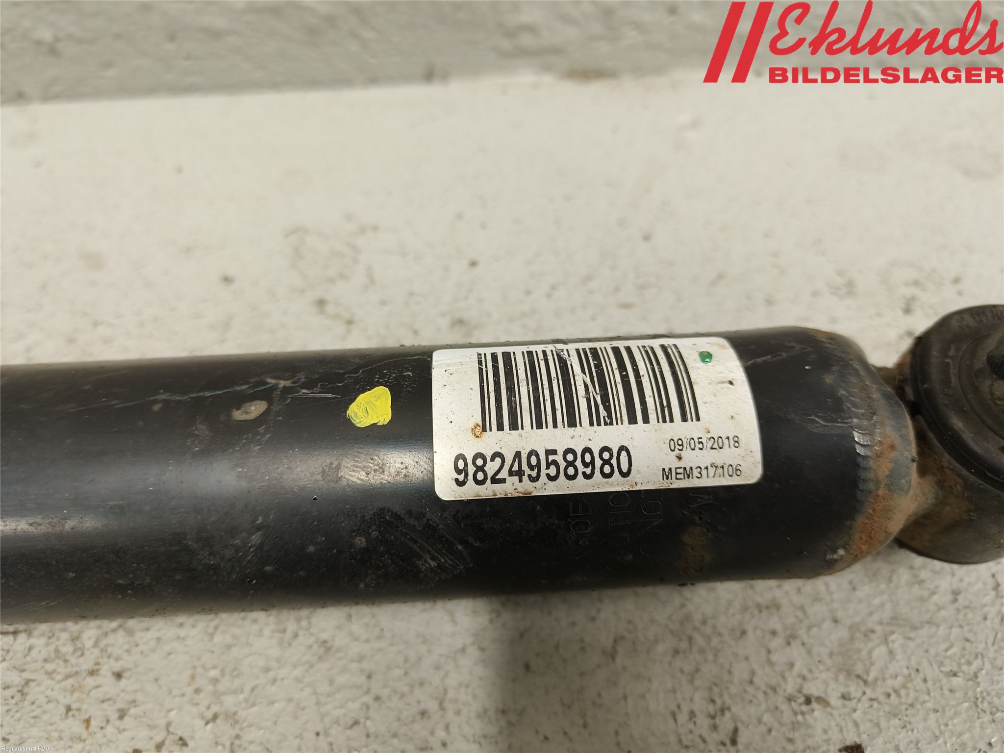 Peugeot 3008 17-24 Stötdämpare Bak