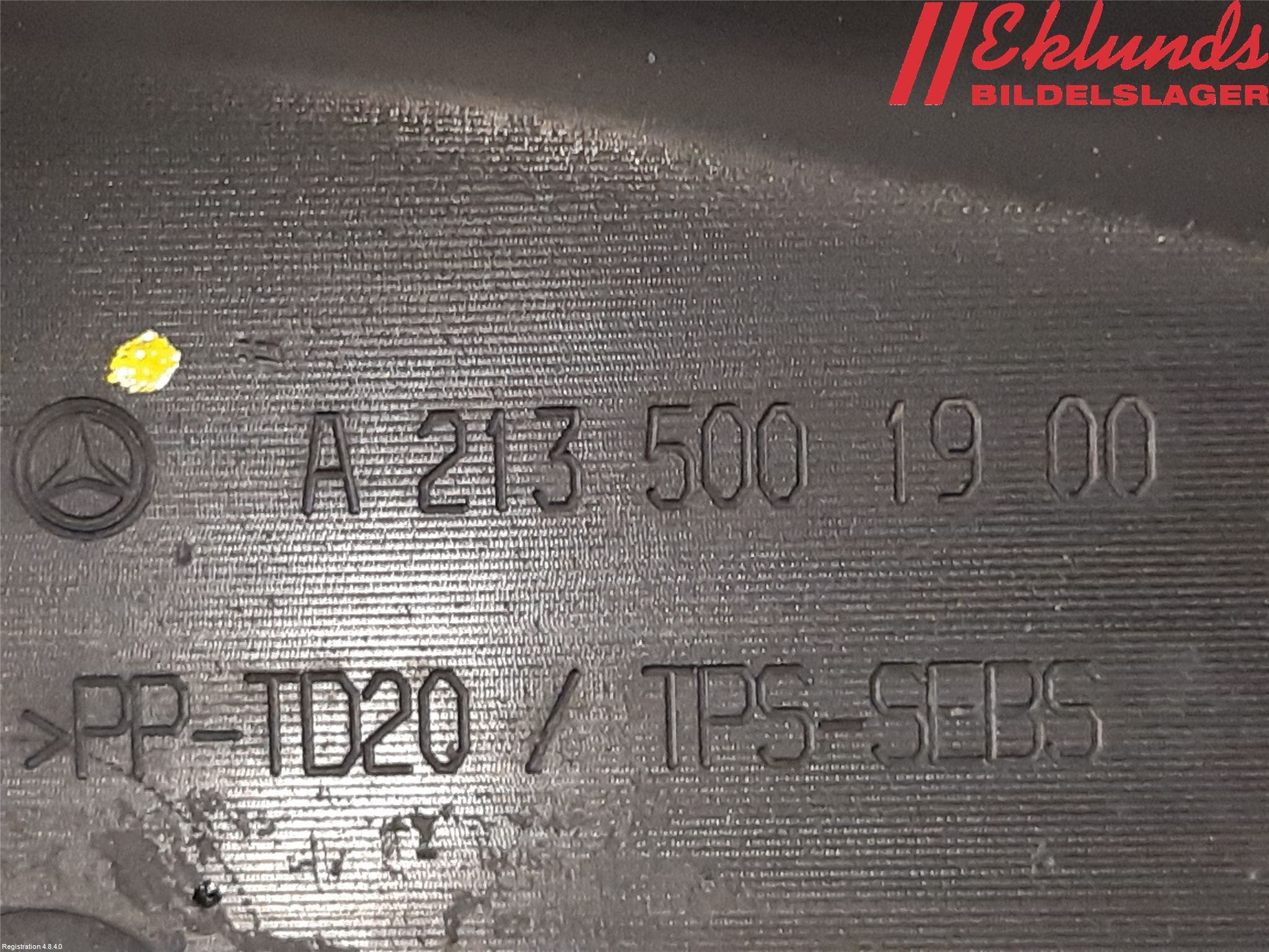 Mercedes-Benz MB E-KLASS (W213) 16-23 Deflektor Plåt-Plast Kylning