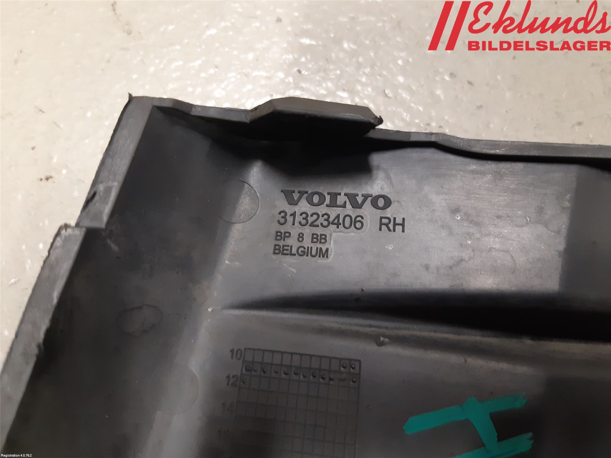 Volvo S40 08-12 Dimljussarg Fram