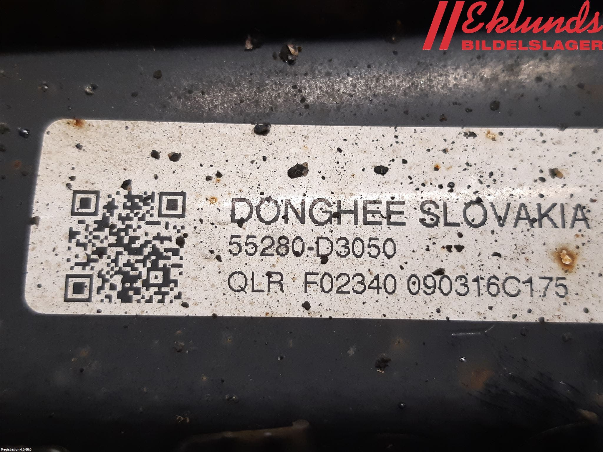 Kia SPORTAGE (QL) 16-21 Bärarm Bak Höger