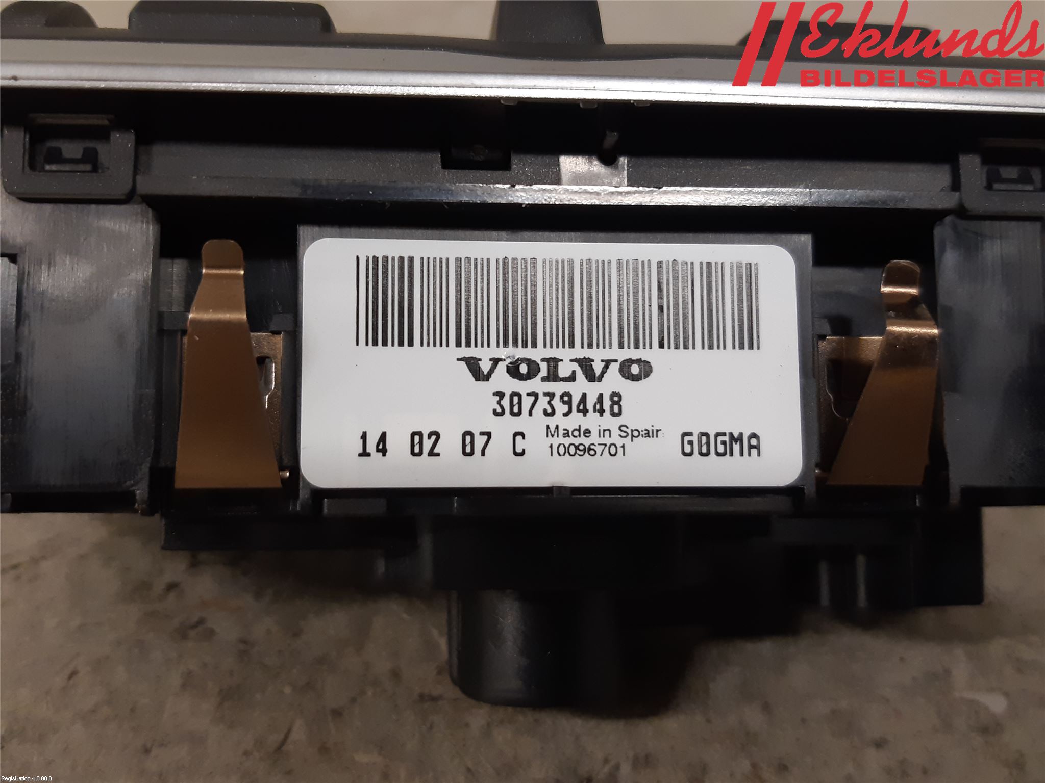 Volvo V70 14-16 Strömställare Ljus