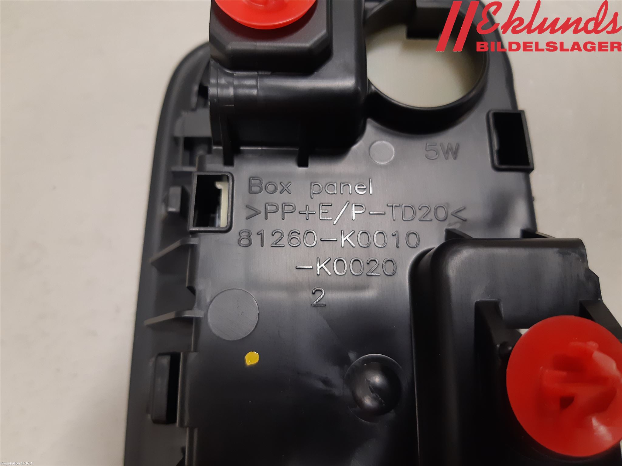 Toyota YARIS XP21 20- Innerbelysning