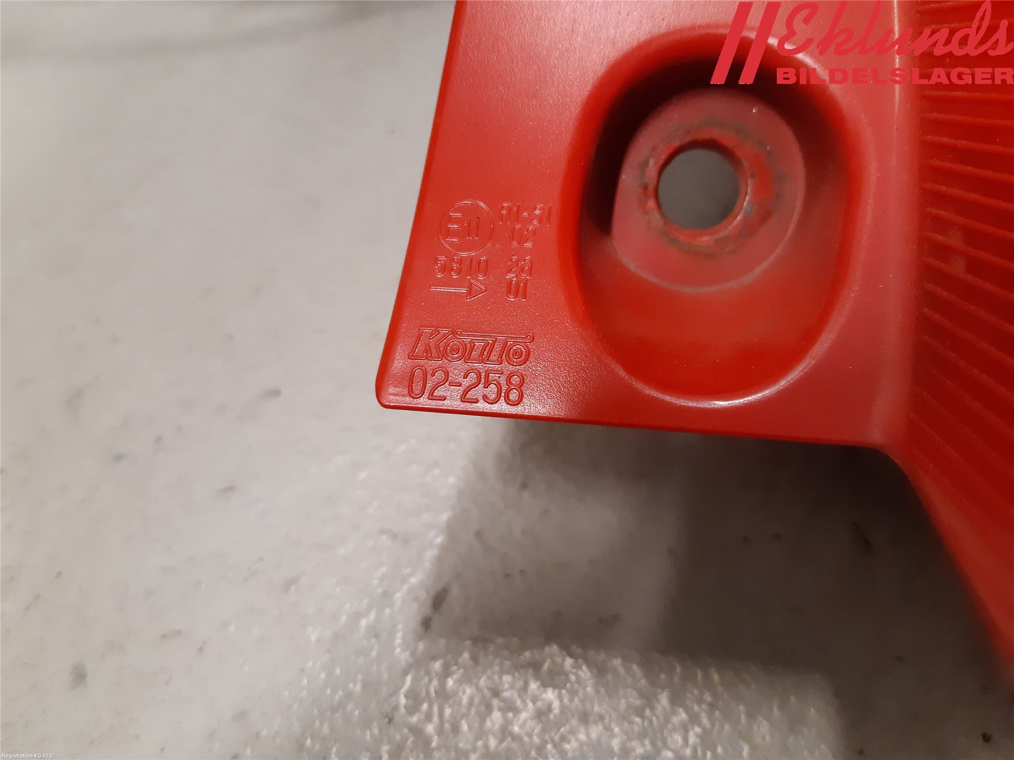 Toyota AURIS 13-19 Bakljus Höger