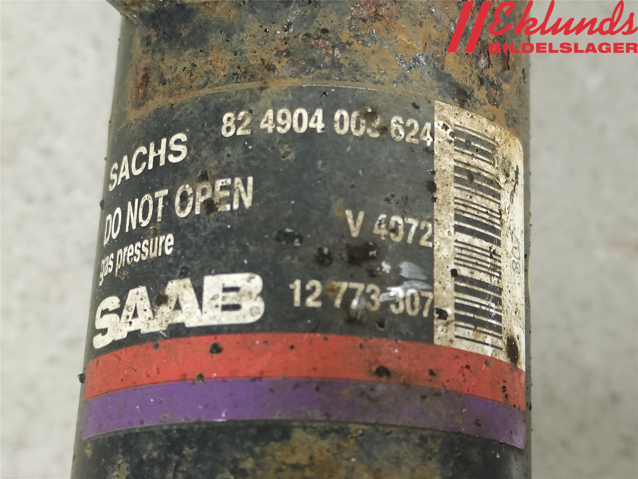 Saab 9-3 VER2/VER3 08-15 Fjäderben Fram Höger