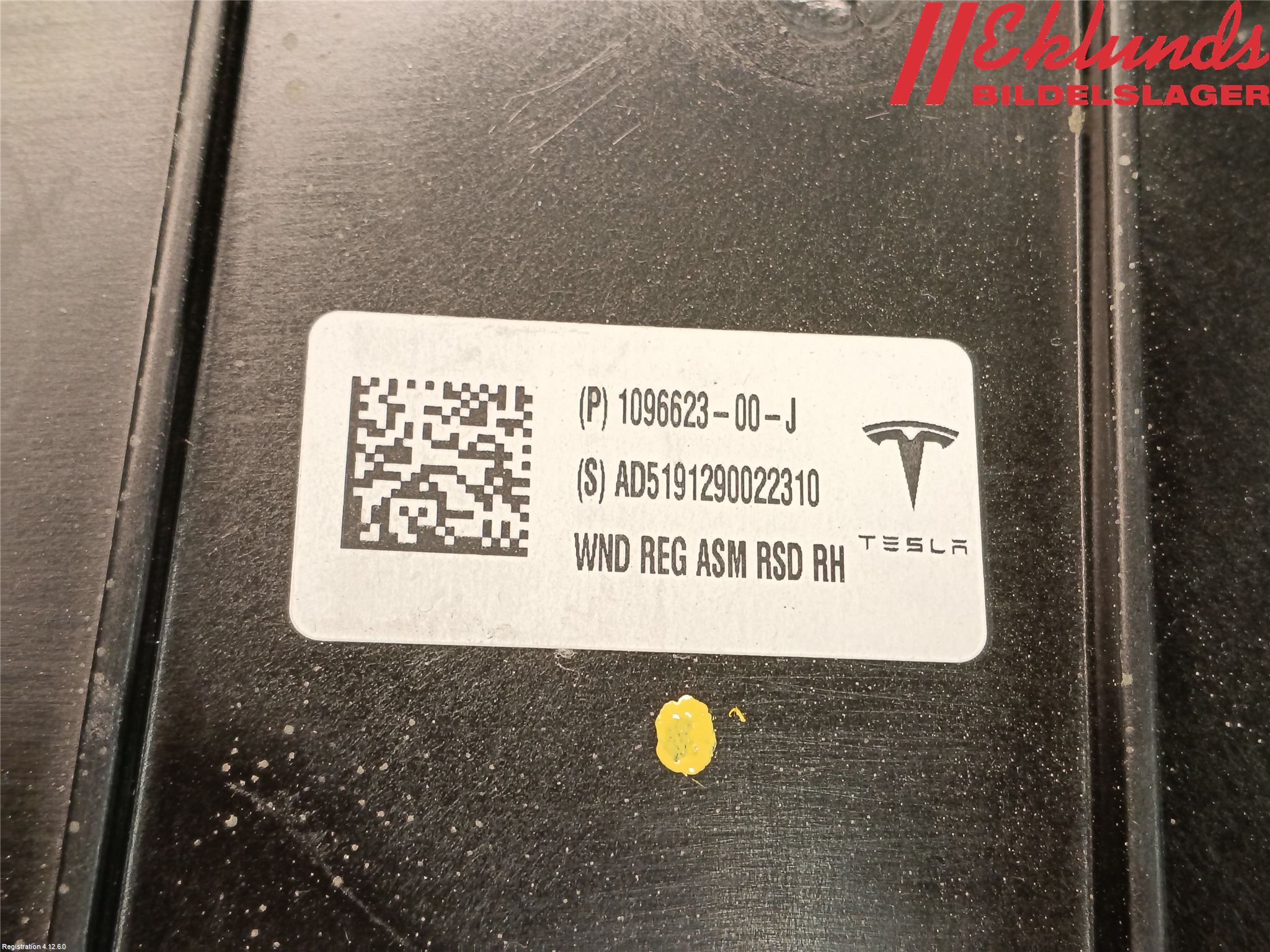 Tesla MODEL 3 17- Fönsterhiss El Kompl