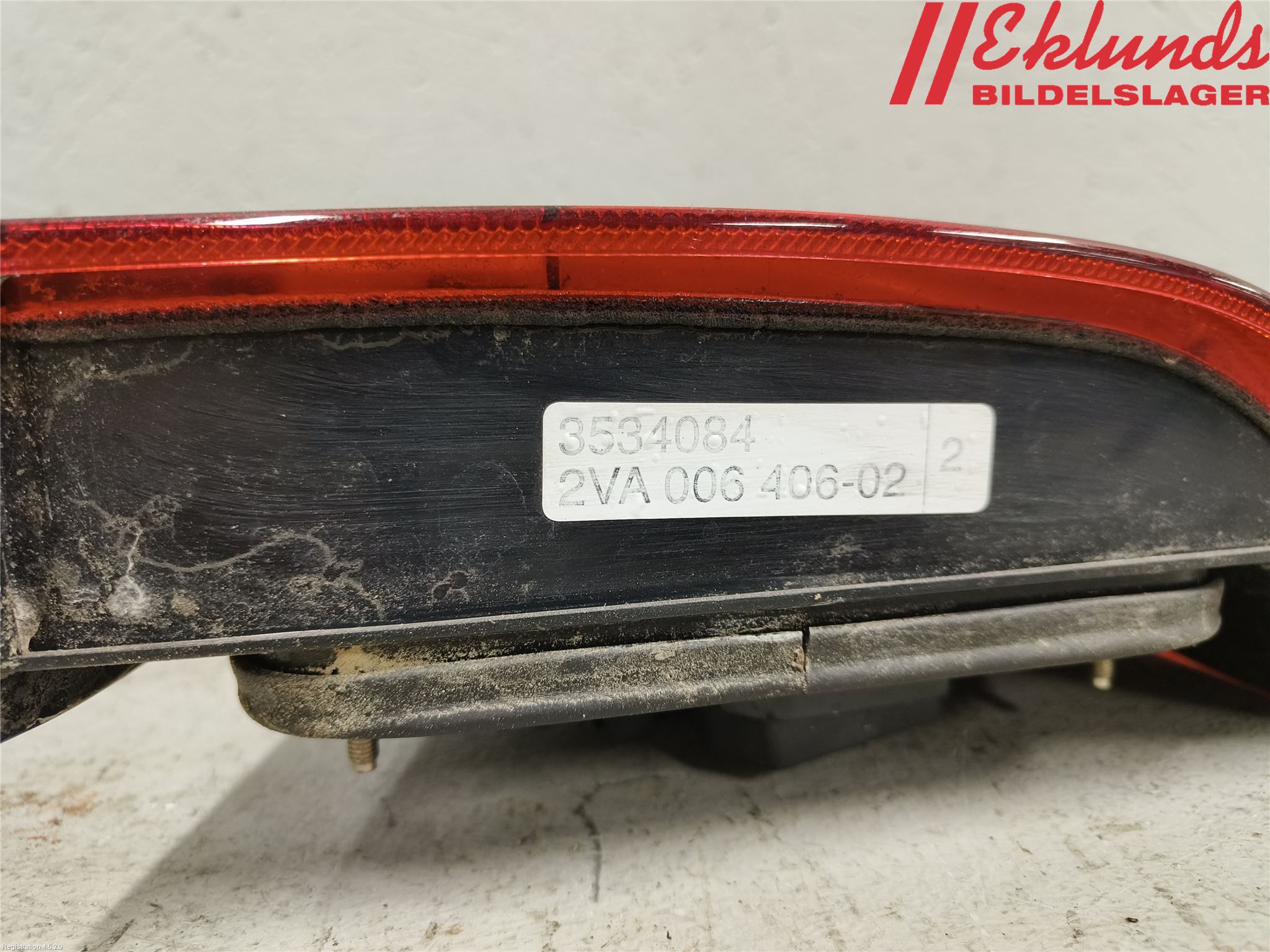 Volvo 940 91-98 Bakljus Höger