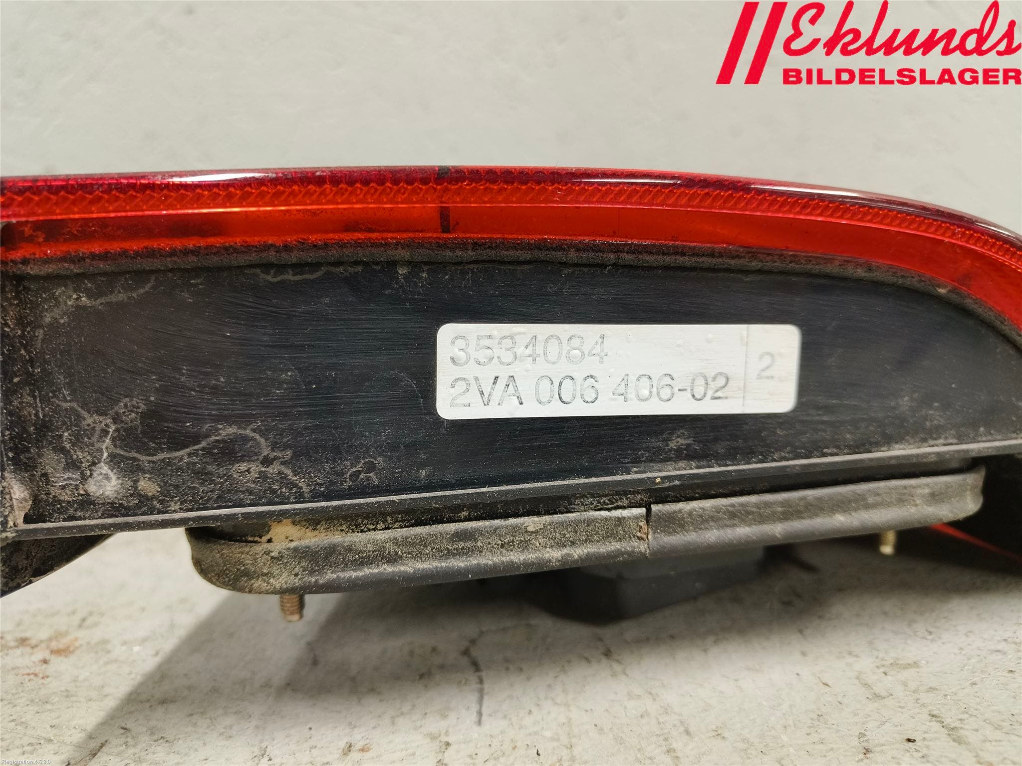 Volvo 940 91-98 Bakljus Höger