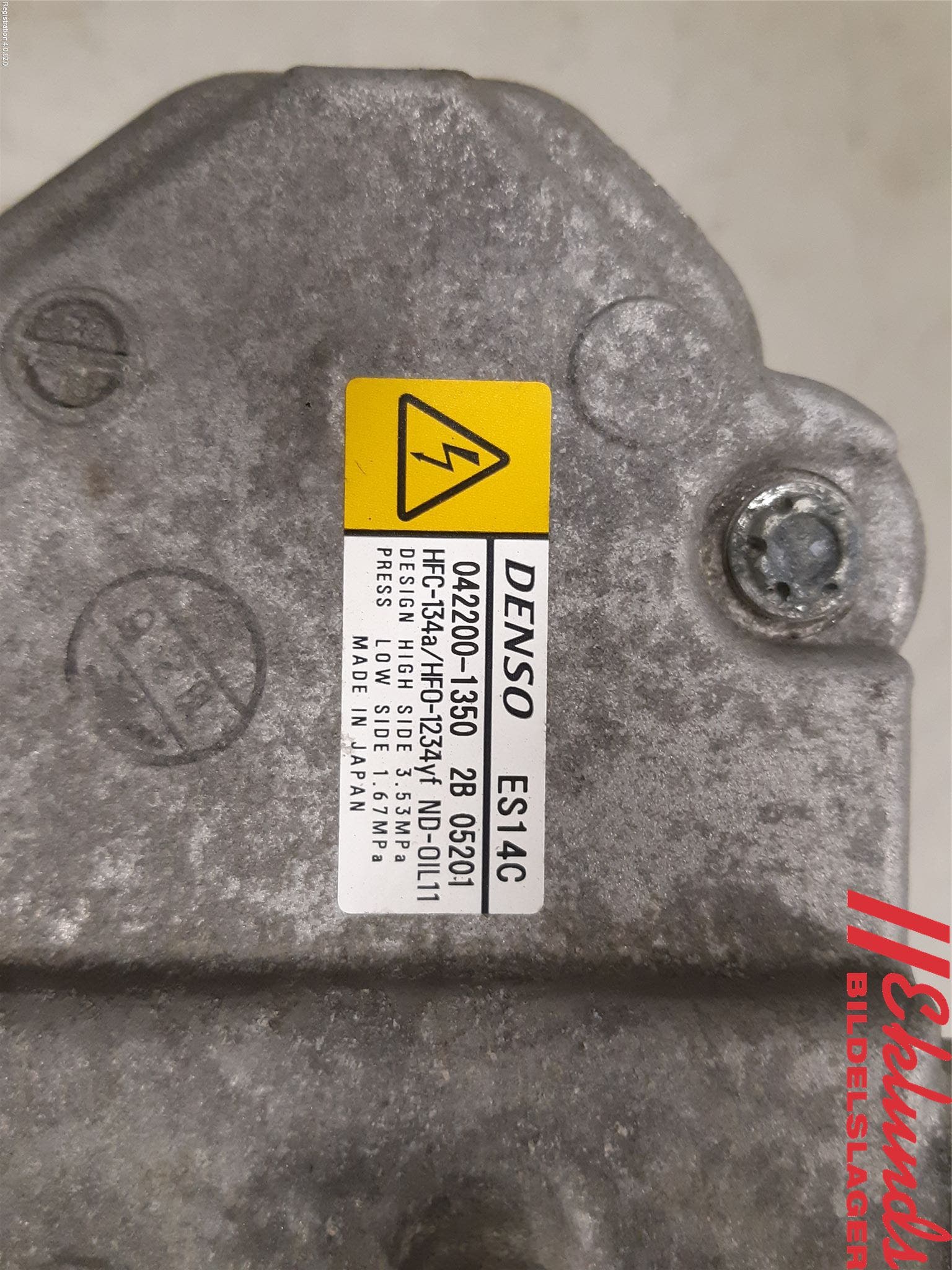 Toyota YARIS XP130 15-20 Ac Kompressor