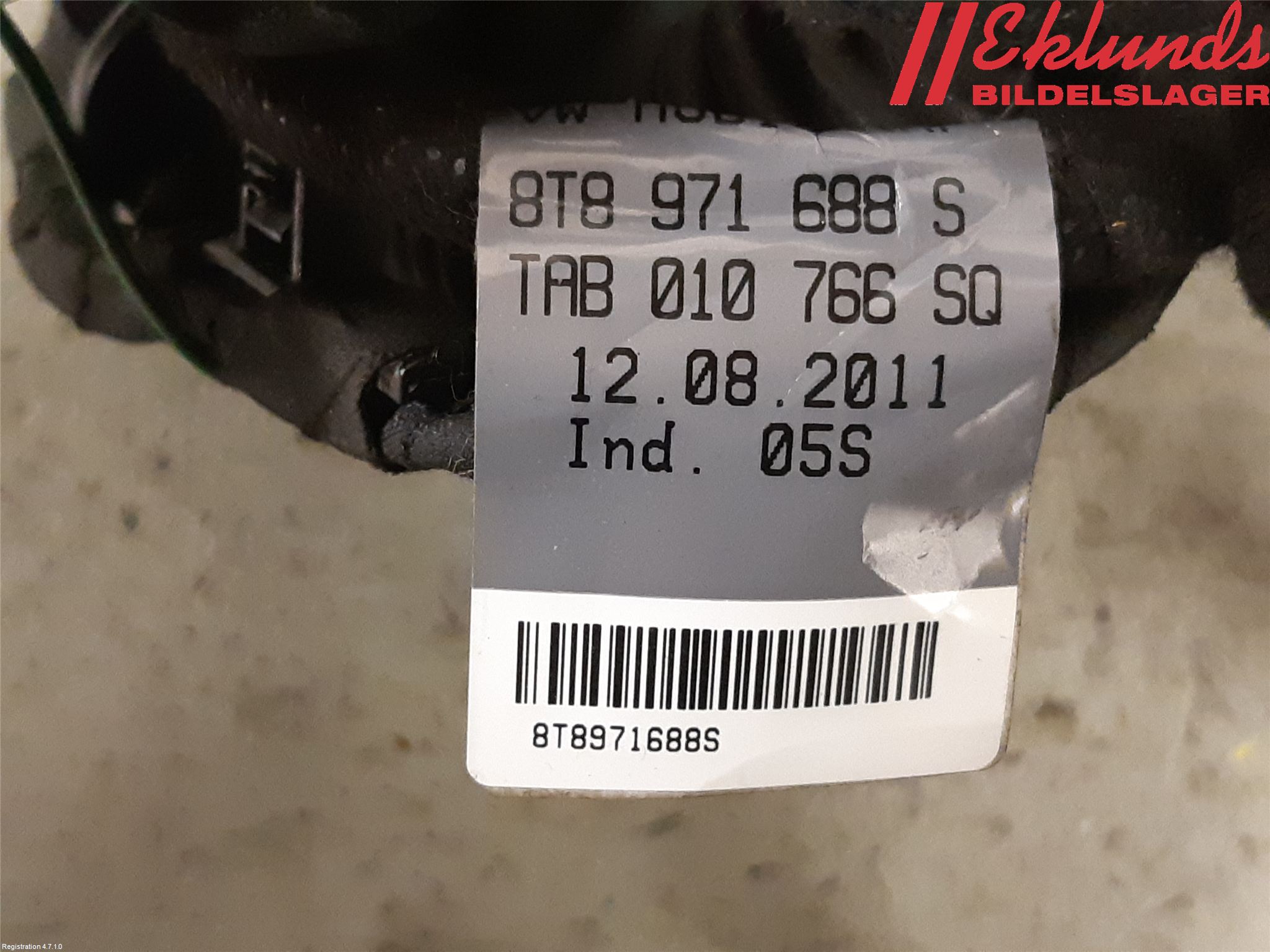 Audi A5 07-16 Kabelhärva