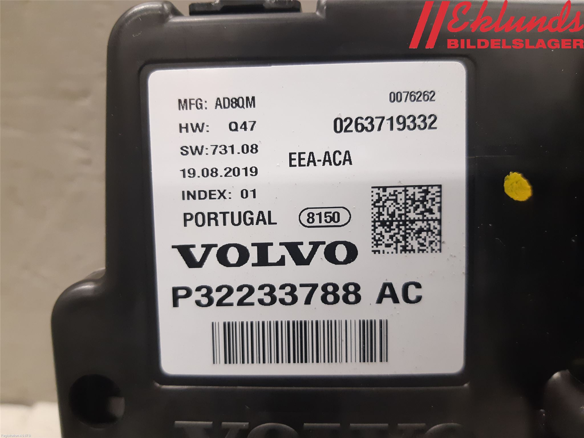 Volvo V60 19- Instrument Komb