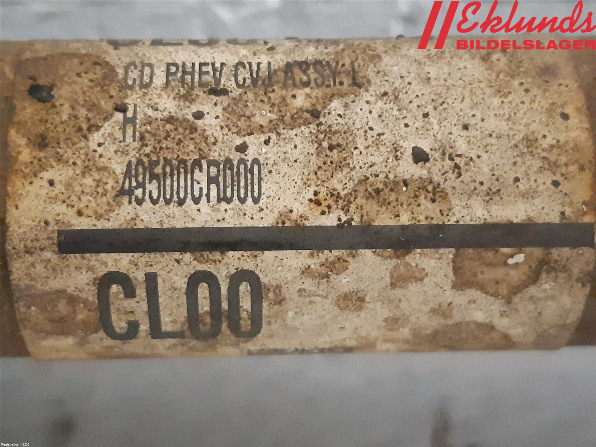 Kia CEED/CEED SW 19- Drivaxel Fram Vänster