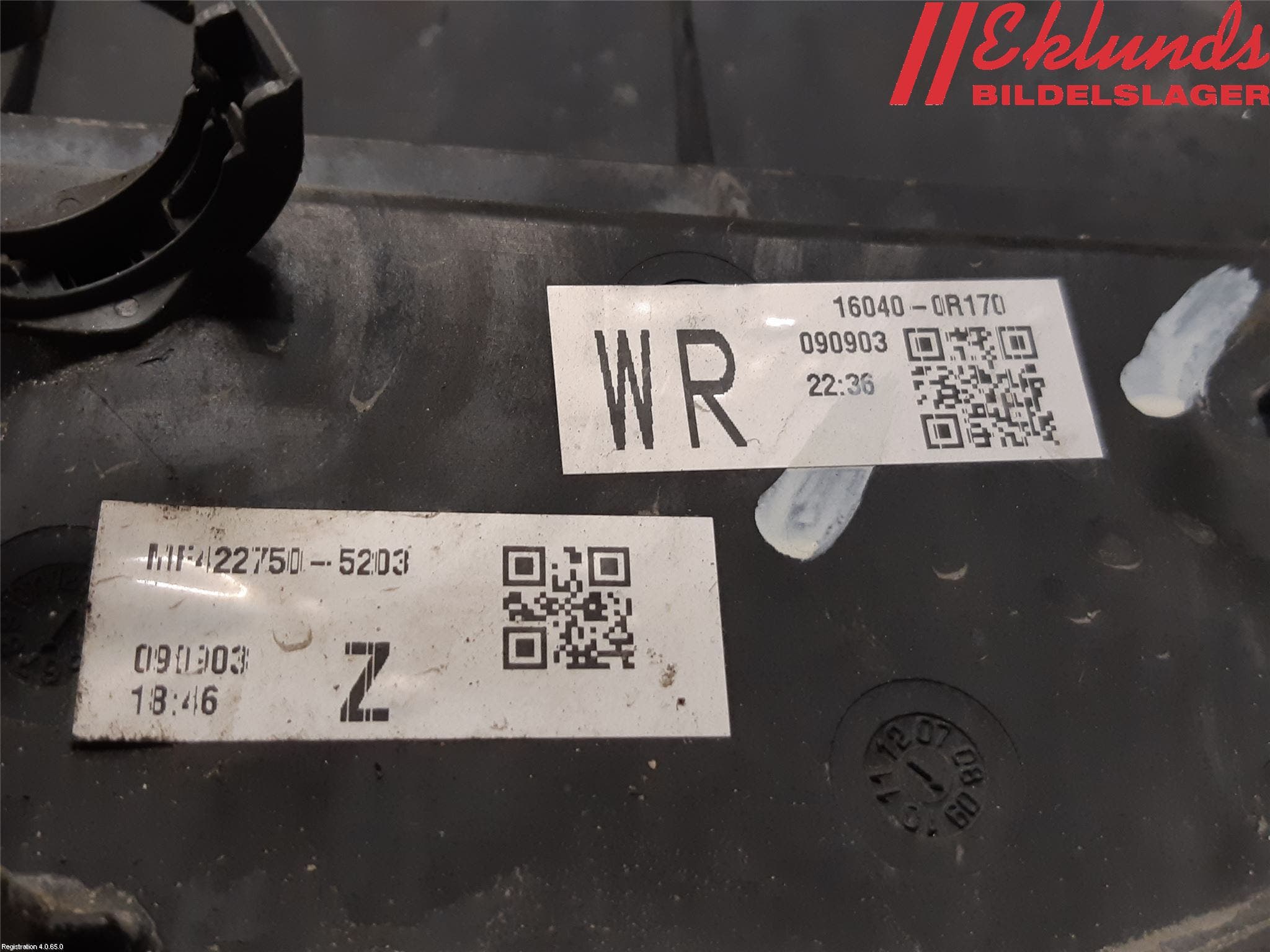 Toyota AVENSIS 09-15 Kylfläkt El