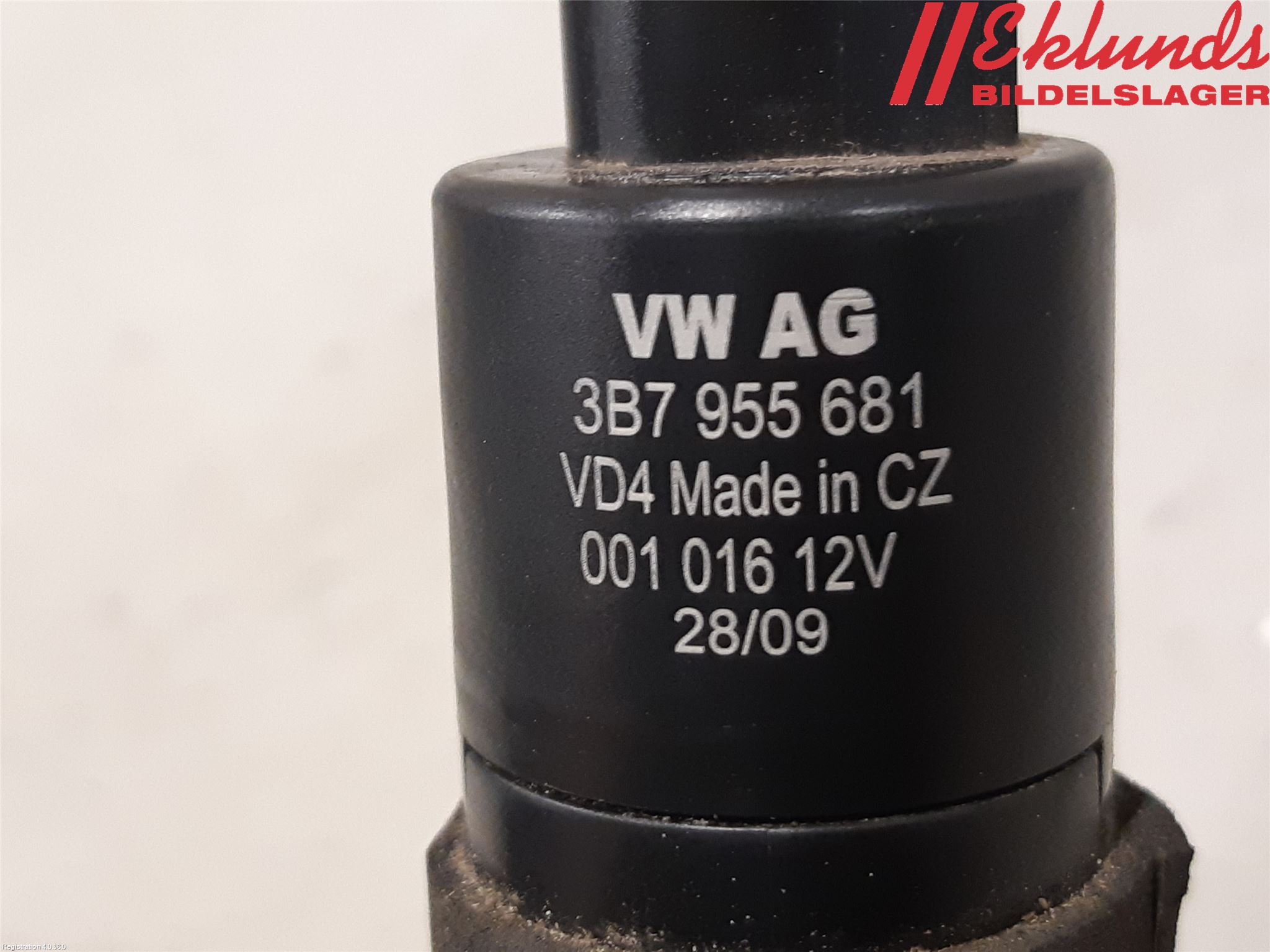 Audi A4/S4 08-11 Spolarpump Högtryck